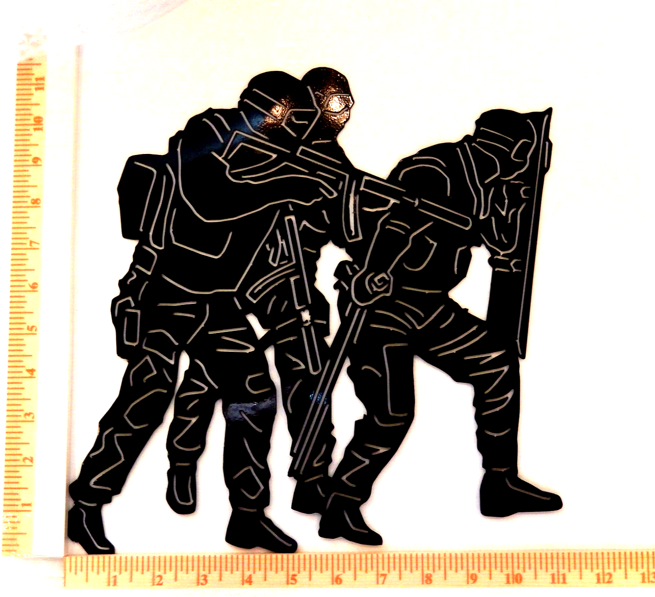 ~NEW~ "STAR WARS STORM TROOPERS" Metal Wall Art 14ga. 12" x 11"