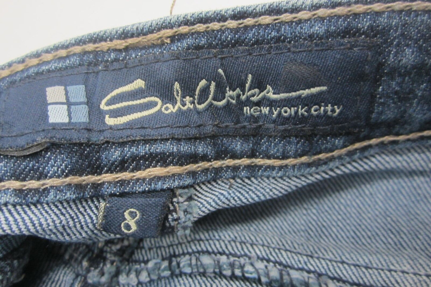 *MINT* Salt Works Women's New York City Med Rise Bootcut Jeans Sz 8 x L32