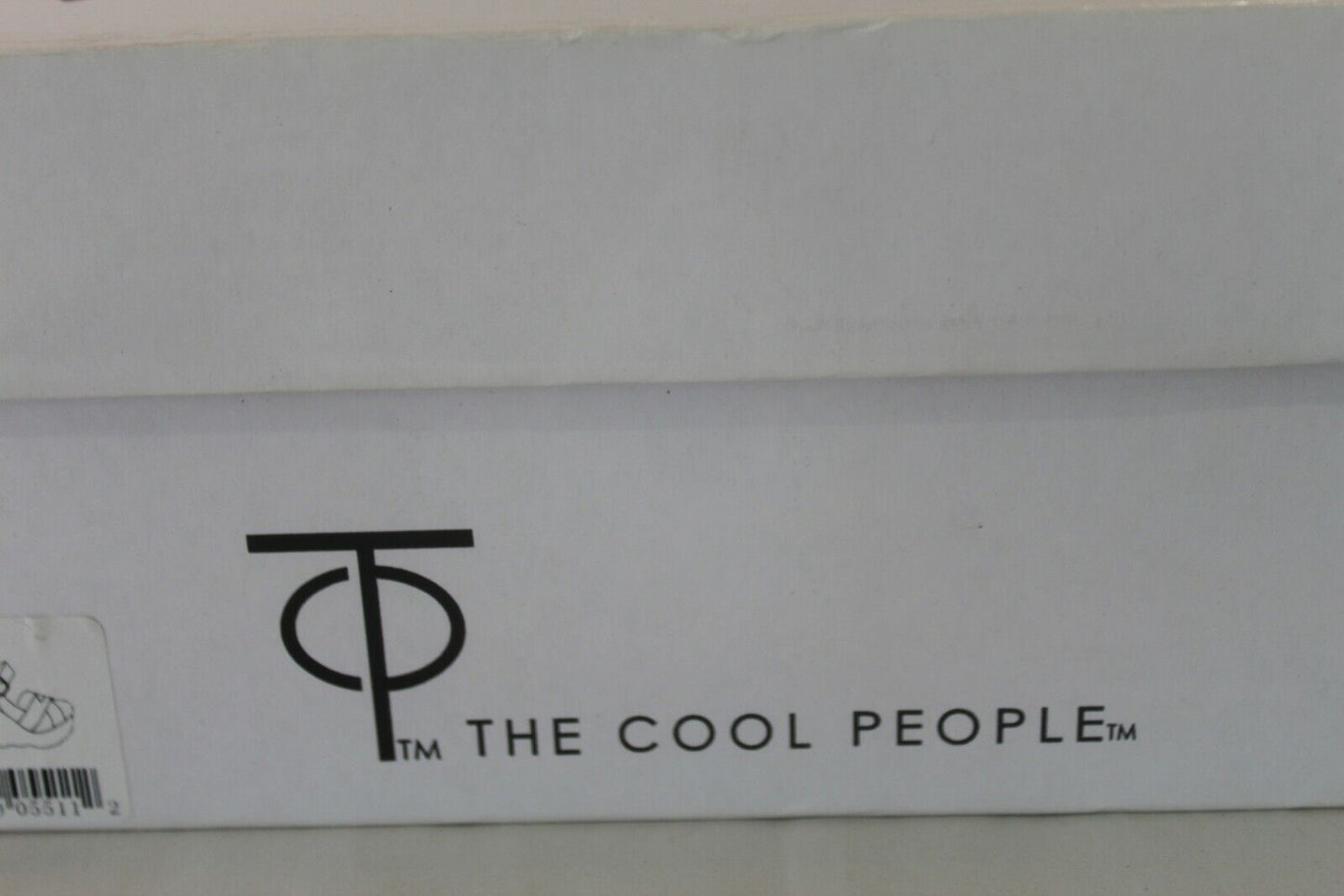 *NIB* The Cool People Women's Black Leather Vickie Wedge Shoes 8.5 Med
