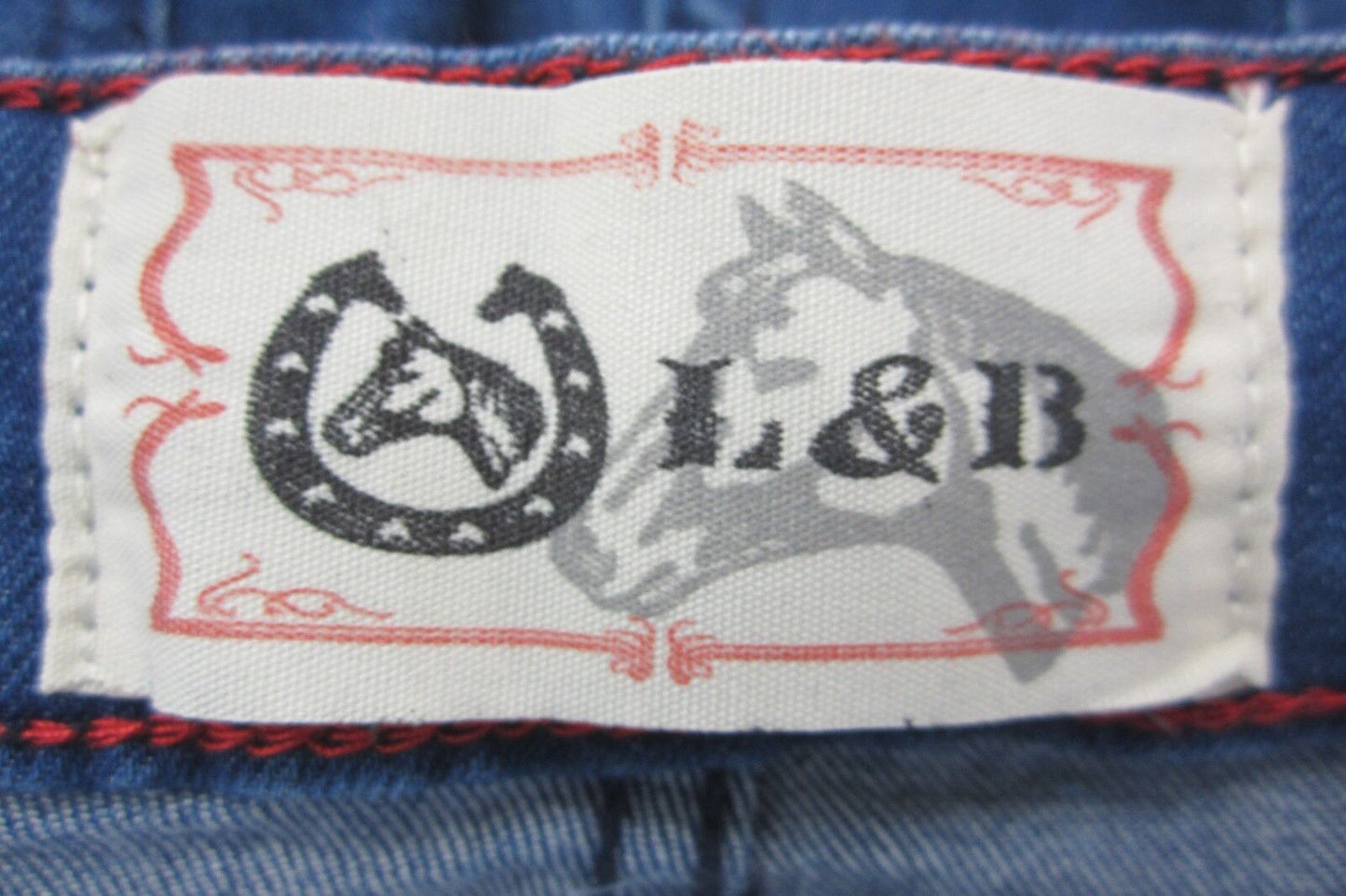 *NWT* L&B Lucky and Blessed Womens Destroyed Denim Jeans Size 16 x 27L