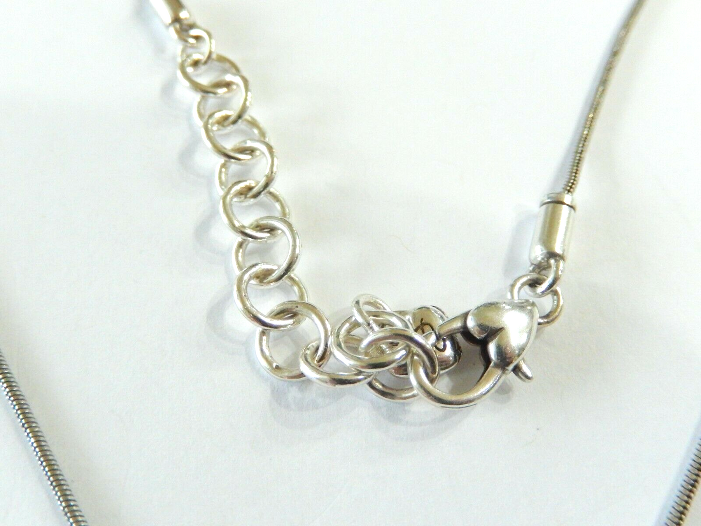 *RETIRED* BRIGHTON Crystal Silver Circle Pendant Necklace