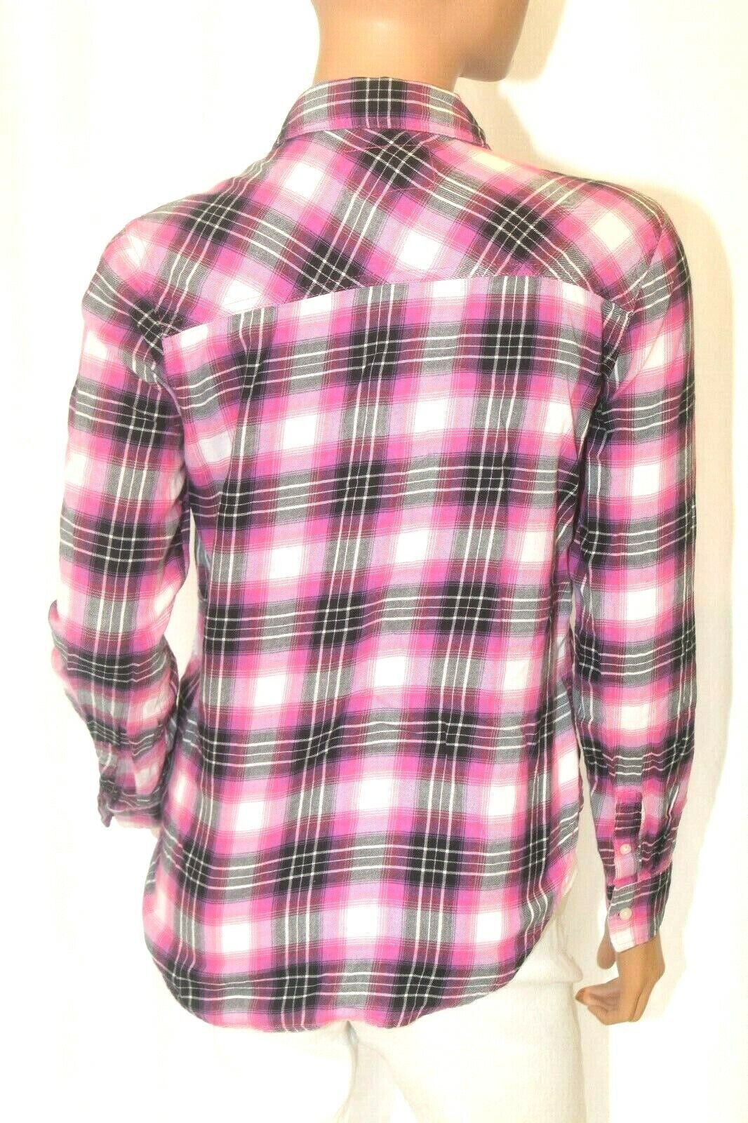 *NEW* Aeropostale Eighty-Seven Multicolor Plaid Shirt Size Medium