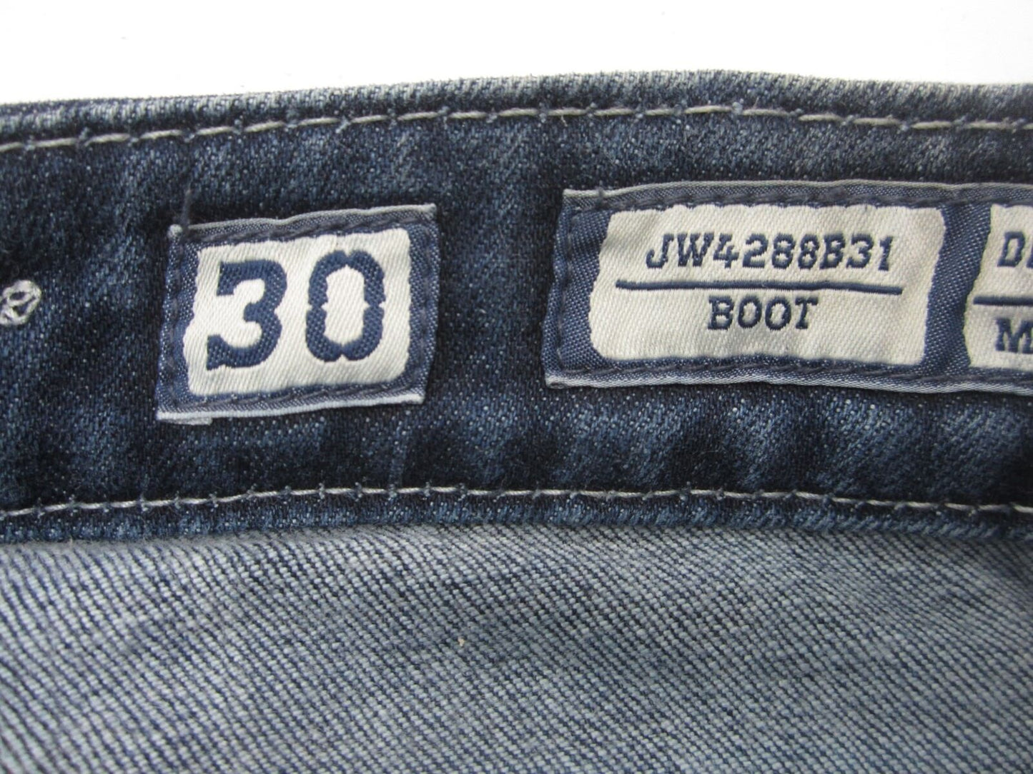 VERY NICE Miss Me Women's Jeans JW4288B31 "Glamour Stones" Boot cut Size 30x25