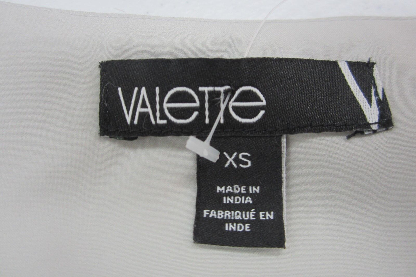 Valette 3/4 Sleeve with Front Pockets Lined Gray Light Weight Jacket Sz XS CUTE