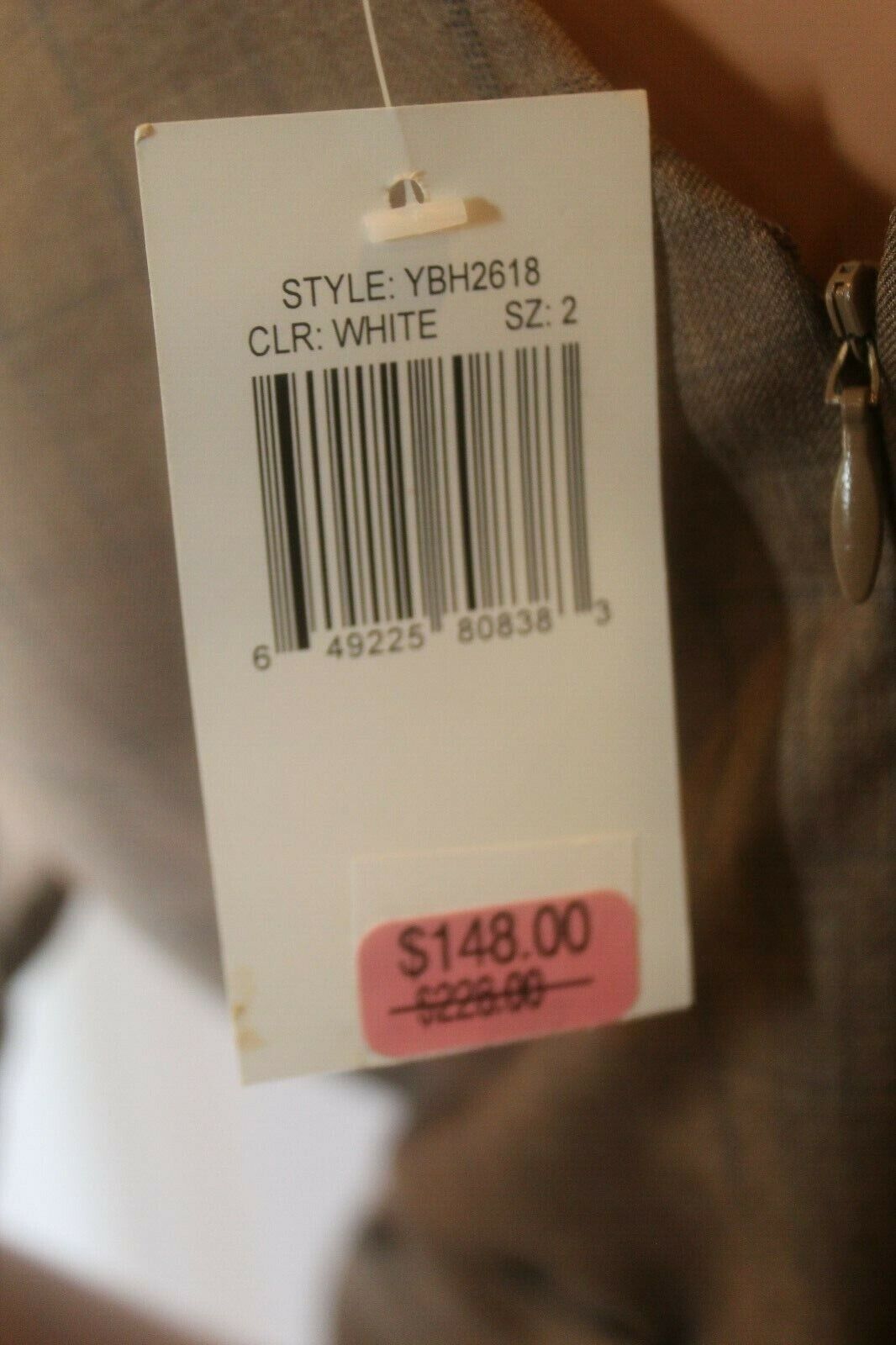 *NWT* $228. TO THE MAX Women Lined Dress Brown "VERY CLASSY" Size 8