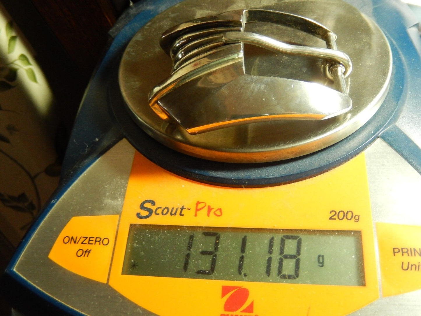 *RARE* VINTAGE AL BERES - STERLING SILVER SUPER HEAVY 229.5gms BELT BUCKLE SET