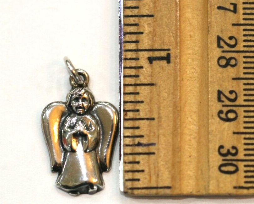 *RETIRED* JAMES AVERY Sterling Silver Praying Angel Charm Pendant