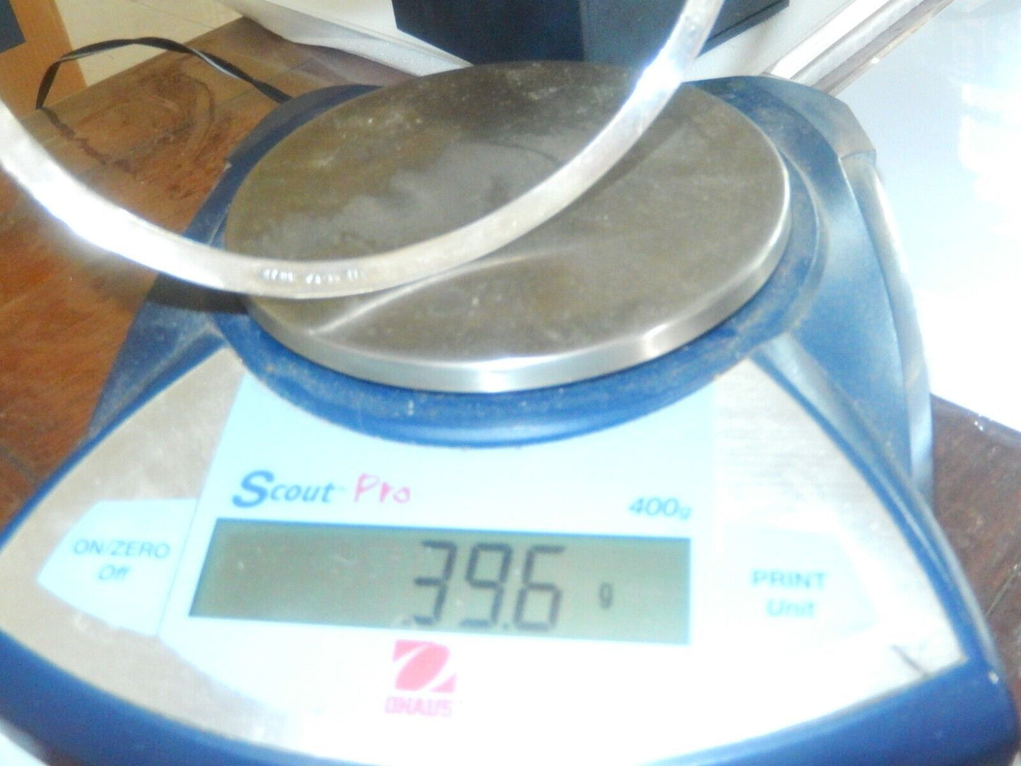 *VINTAGE*TAXCO MEXICO Sterling Silver 6.5mm Choker Collar Modernist 39.6gms