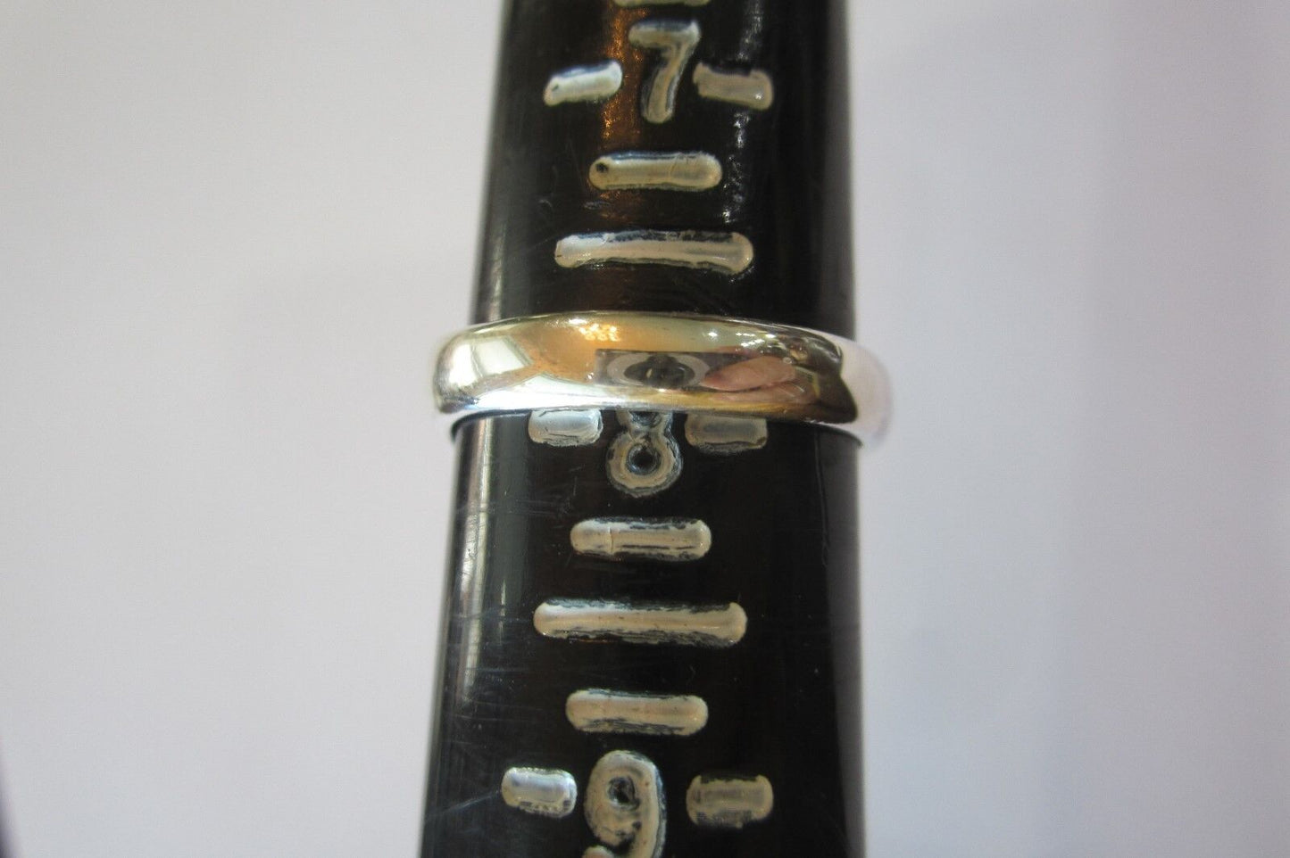 MINT RARE Retired James Avery Sterling Silver Cadena Knot Ring RS1191 Size 7.75