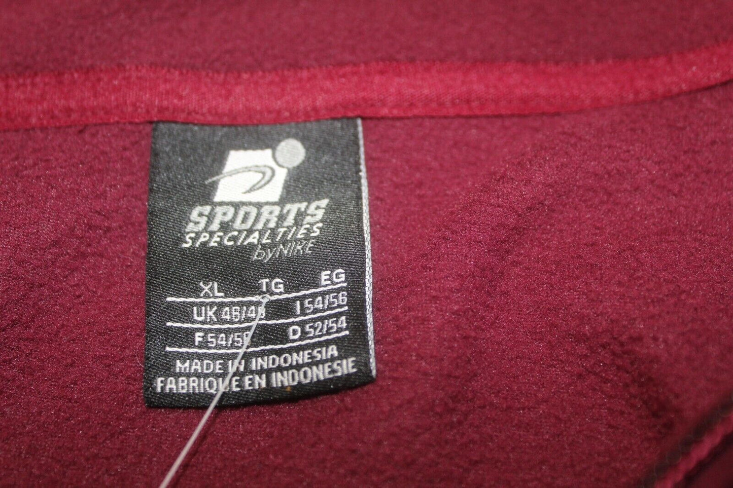 Mens Texas A & M 1/4 Zip Maroon Fleece Jacket Sports Specialties by Nike Sz XL