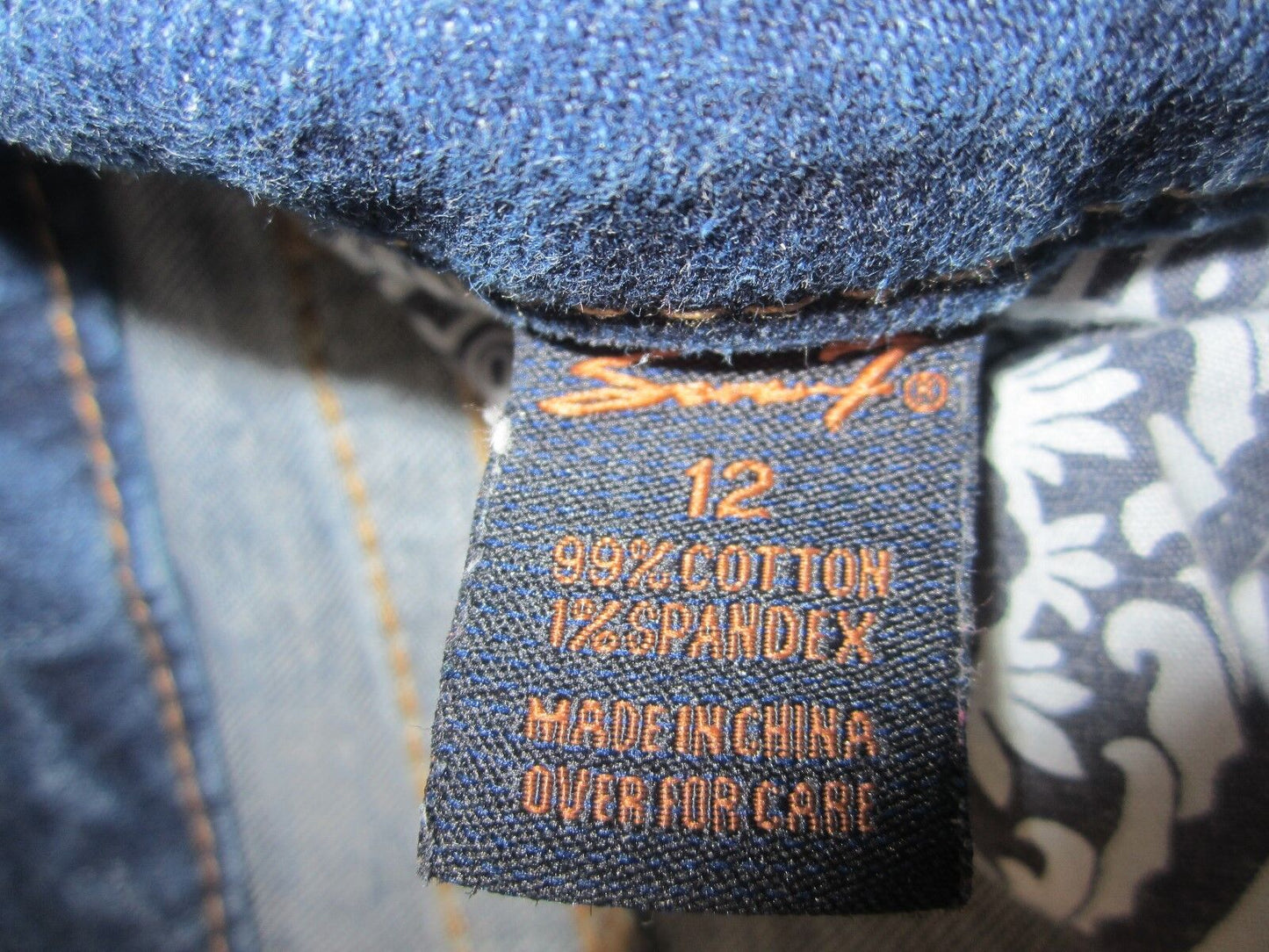Seven 7 for all mankind women's ladies low rise boot cut jeans 12 x 31