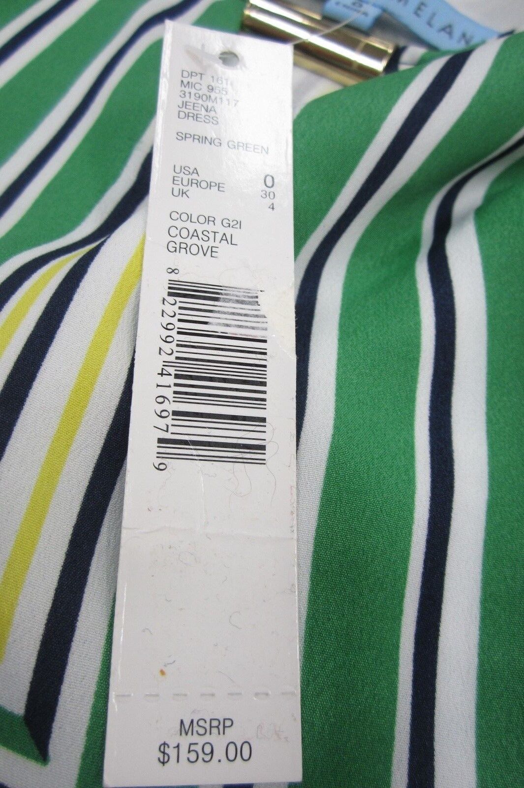 *NWT* Antonio Melani Dress ($159.00 MSRP) Jeena Spring Green SUPER CUTE Size 0