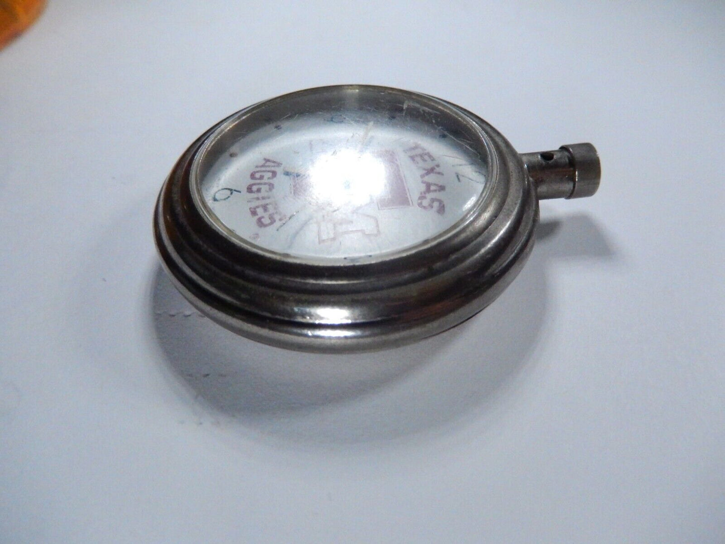 *VINTAGE*  TEXAS A&M Pocket Watch...Running Very Smooth