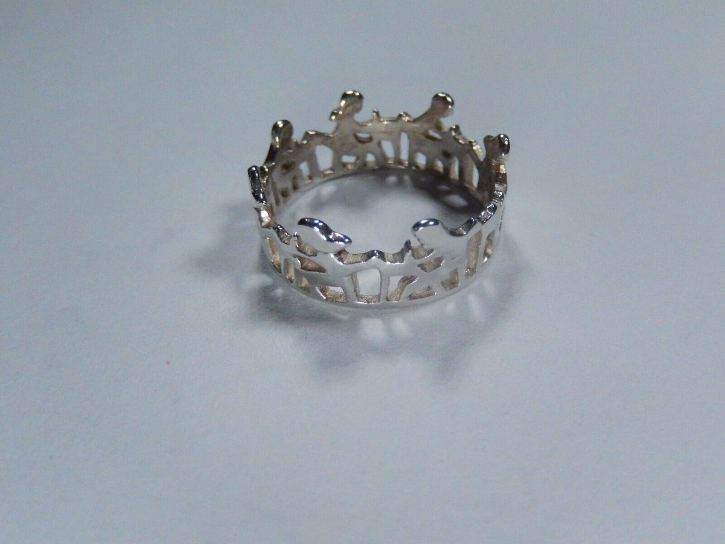 *VINTAGE*  SCHOOL DAYS CHILDREN SITTING AT THEIR DESK BAND RING Sz 6.5