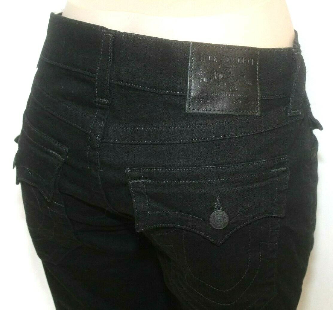 NWT 149 True Religion Mens Ricky Flap Short SE Black Size  32 Style 102261