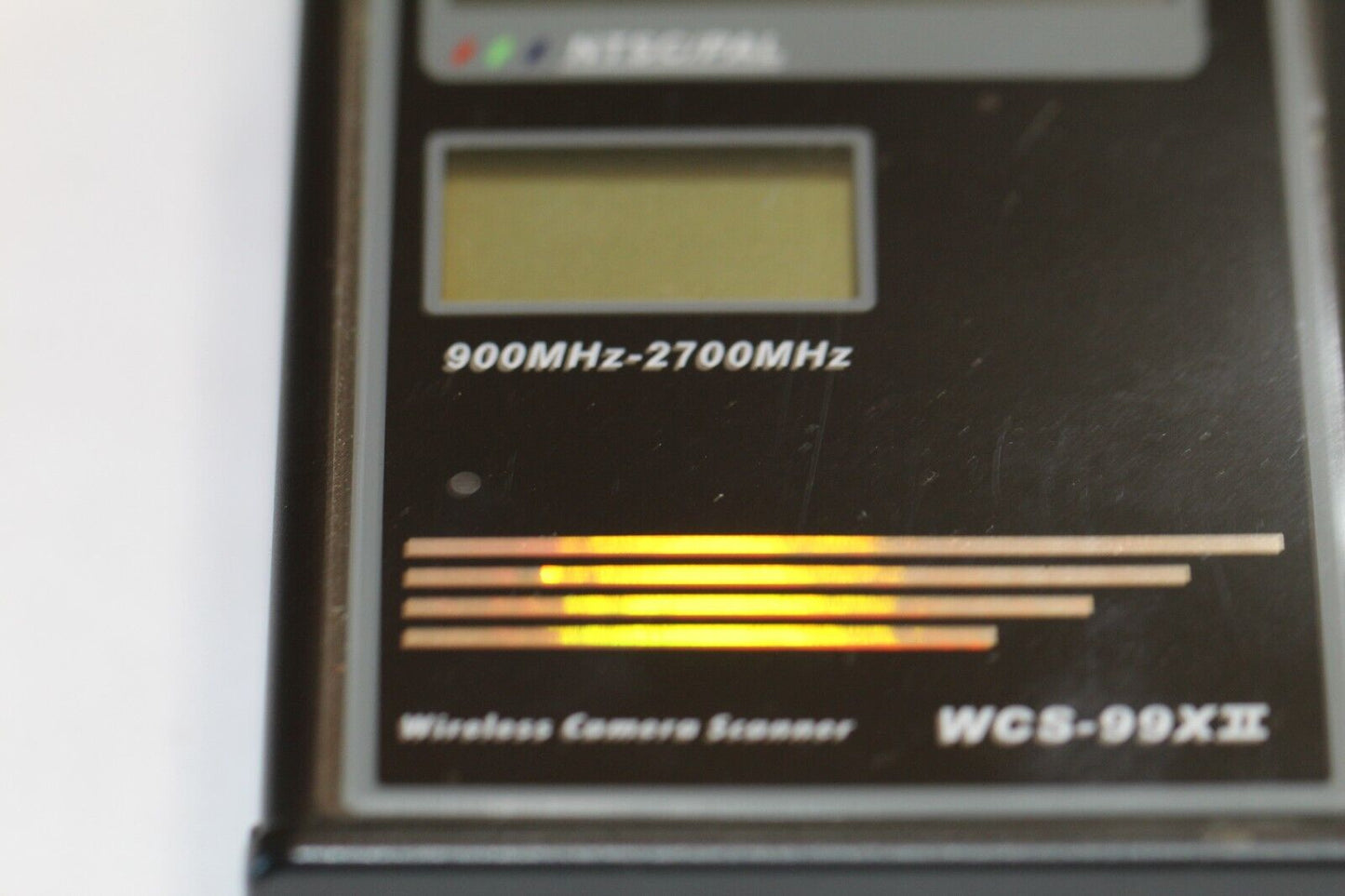 WCS-99XII Wireless Camera Scanner - Detecting Spying Cameras 900MHz-2700MHz