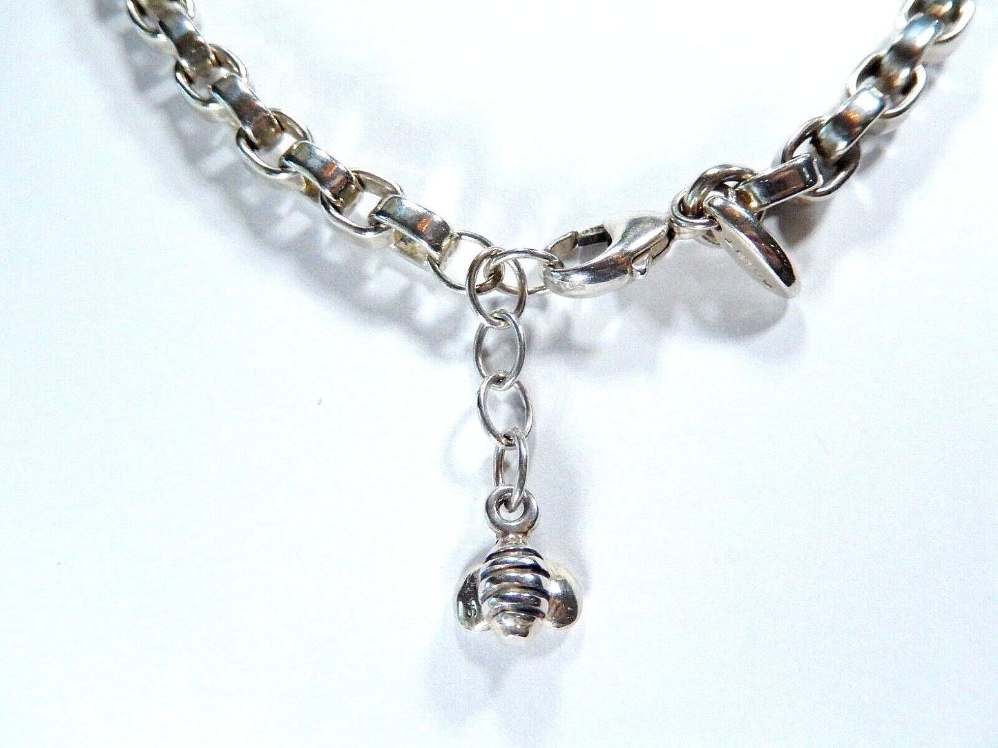 SAINT By SARAH JANE - STERLING SILVER BUMBLE BEE Pendant & 18" CHAIN NECKLACE