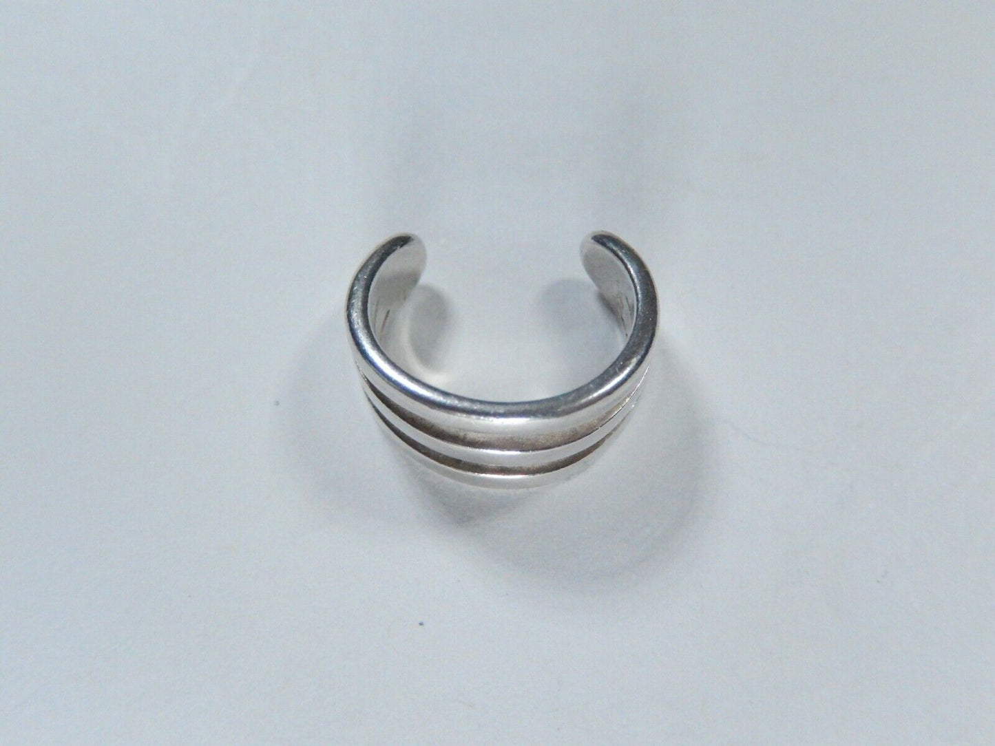 Sterling Silver Triple Band Toe Ring, Silver Ring, Silver Band, Boho Ring