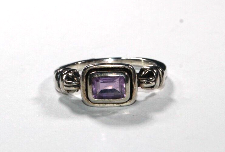 SILPADA Sterling Silver 925 Amethyst Ring Misty Morning Size 9