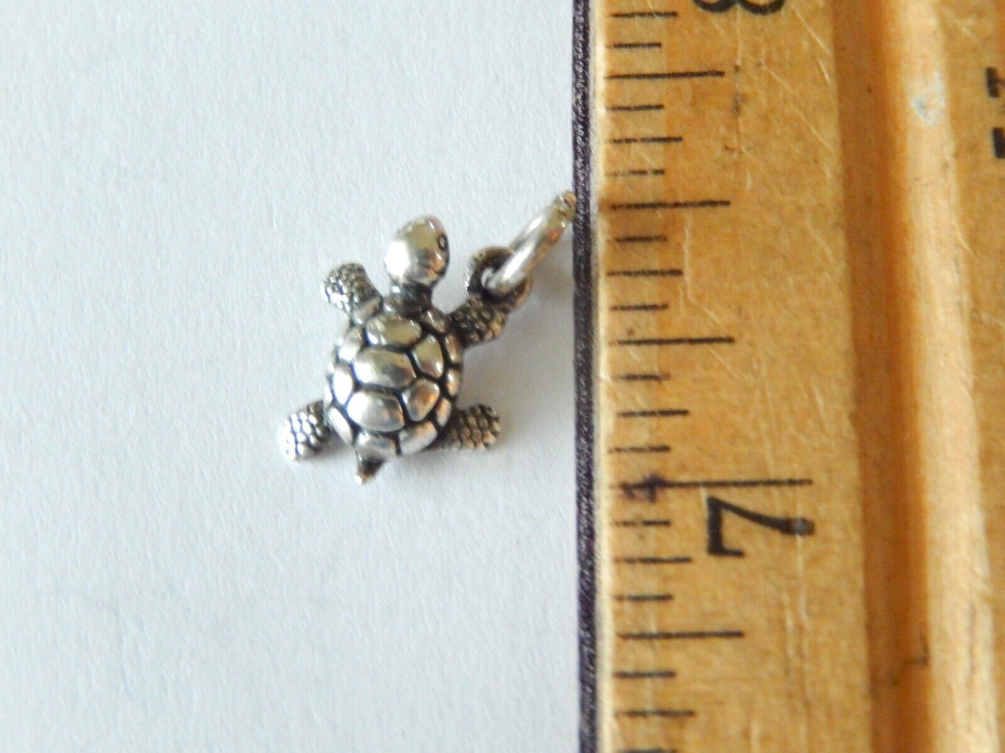 JAMES AVERY Sterling Silver 3D TURTLE  CHARM Or Pendant