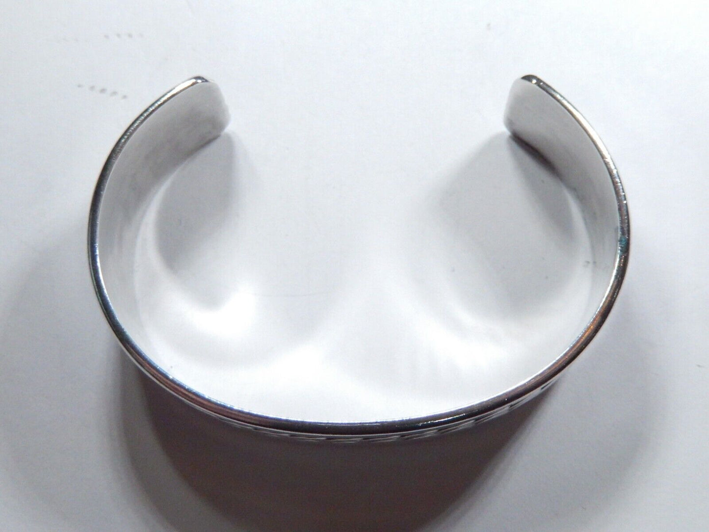 Ron Y Yazzie Sterling Silver Navajo Cuff Bracelet Native American 35.9 grams