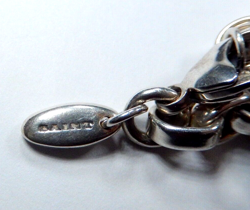 SAINT By SARAH JANE - STERLING SILVER BUMBLE BEE Pendant & 18" CHAIN NECKLACE