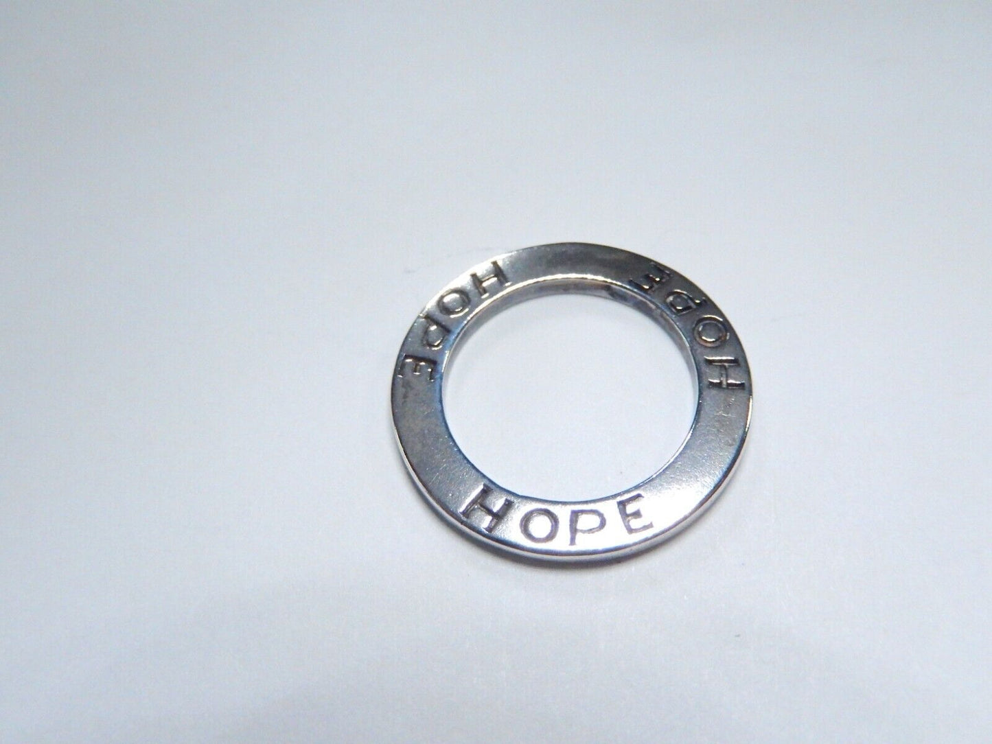 Sterling Silver 925 Hope Ring Size Inspirational Size 5