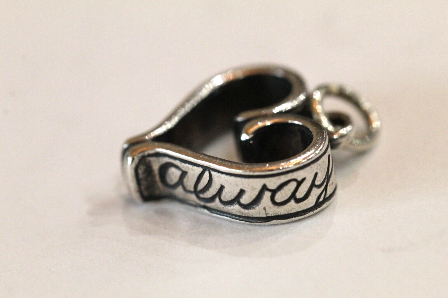 James Avery Heart Always Forever Charm