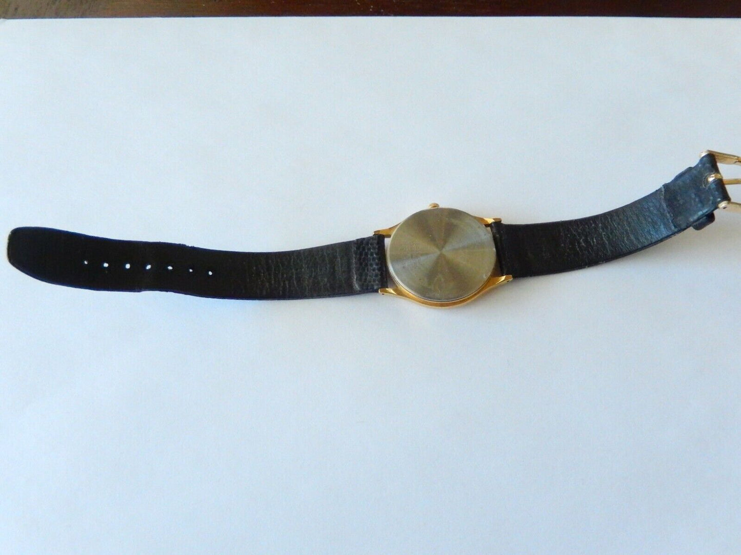 RARE SEIKO HOLLYWOOD MICKEY MOUSE 5Y228118 MENS GOLD SUNBURST 33mm WATCH