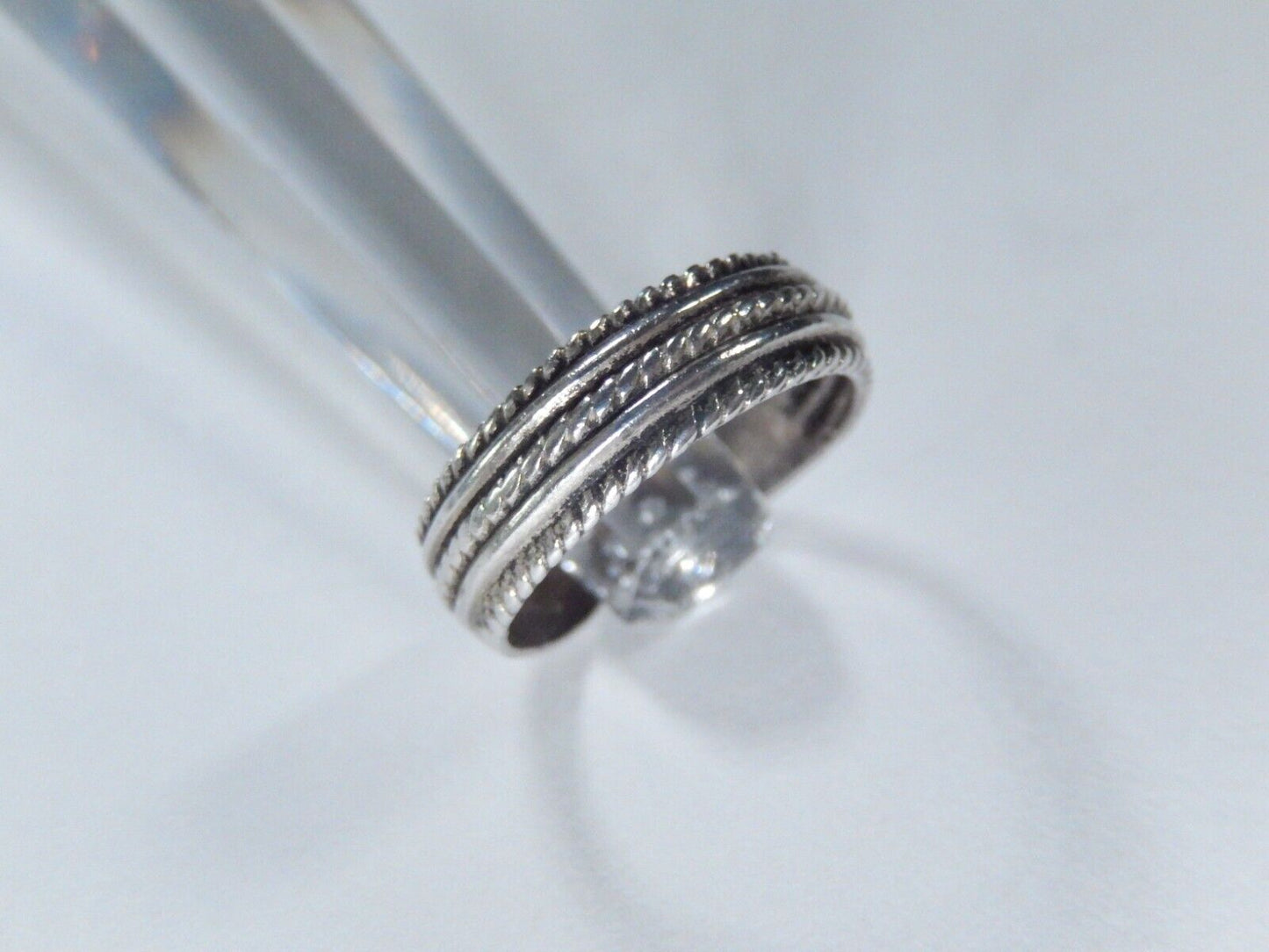 Vintage Sterling Silver Adjustable Thumb / Toe Ring