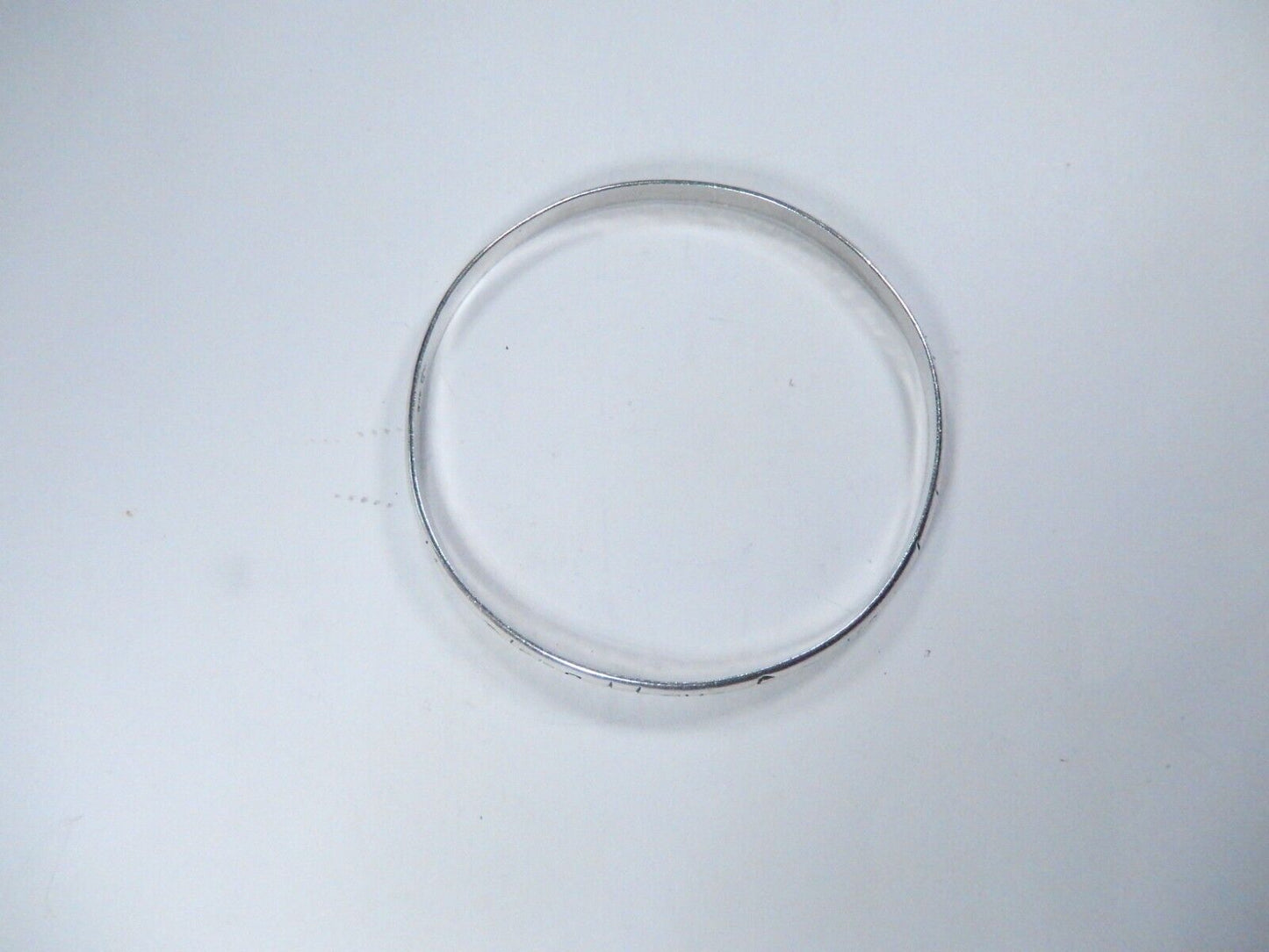 Sterling Silver Bangle Bracelet “For I Know The Plans....Declares " Jer 29:11