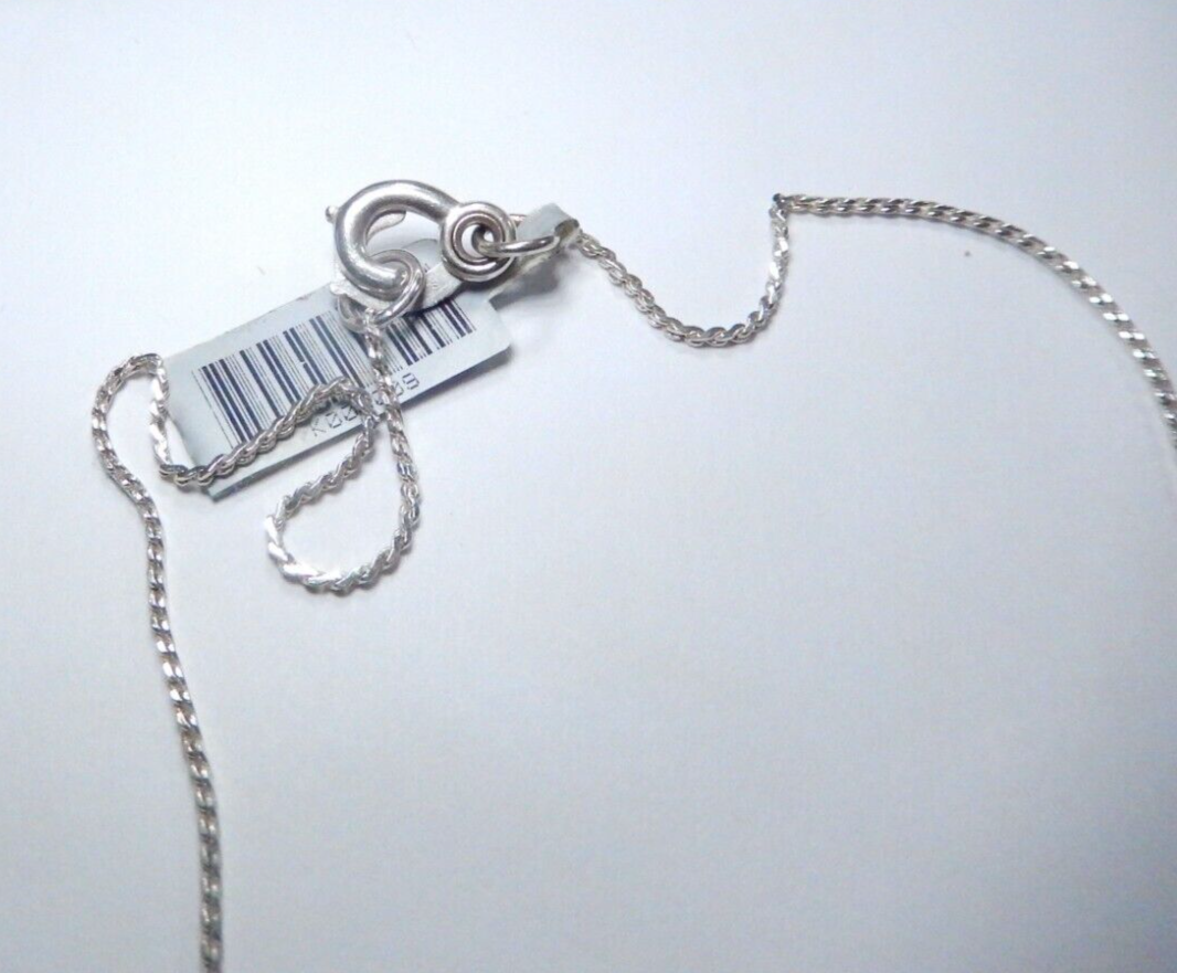 DESIGNER  Sterling Silver Tree Branch Woodland Nature Forest 15" Necklace - 47gm