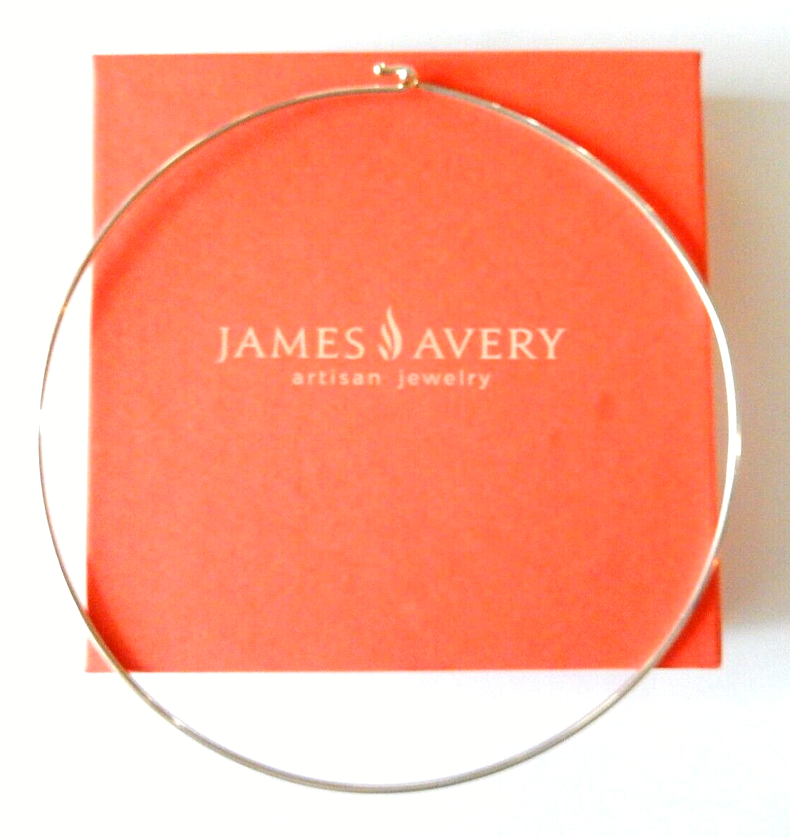 James Avery RETIRED Sterling Silver Hook On Necklace 4.75"