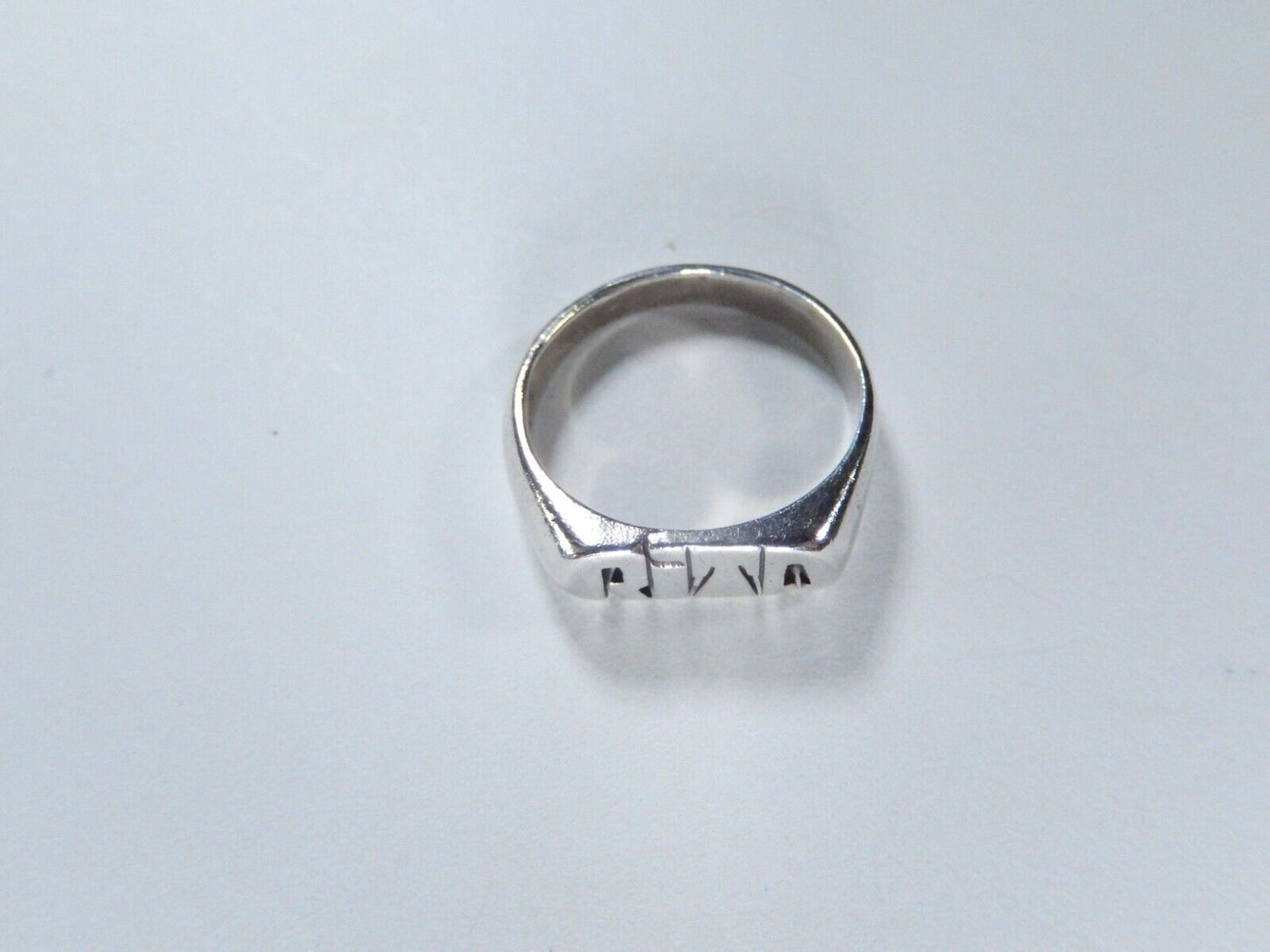 *VINTAGE* Personalized "RITA" Name Ring in Sterling Silver  5.65mm Wide Size 6.5