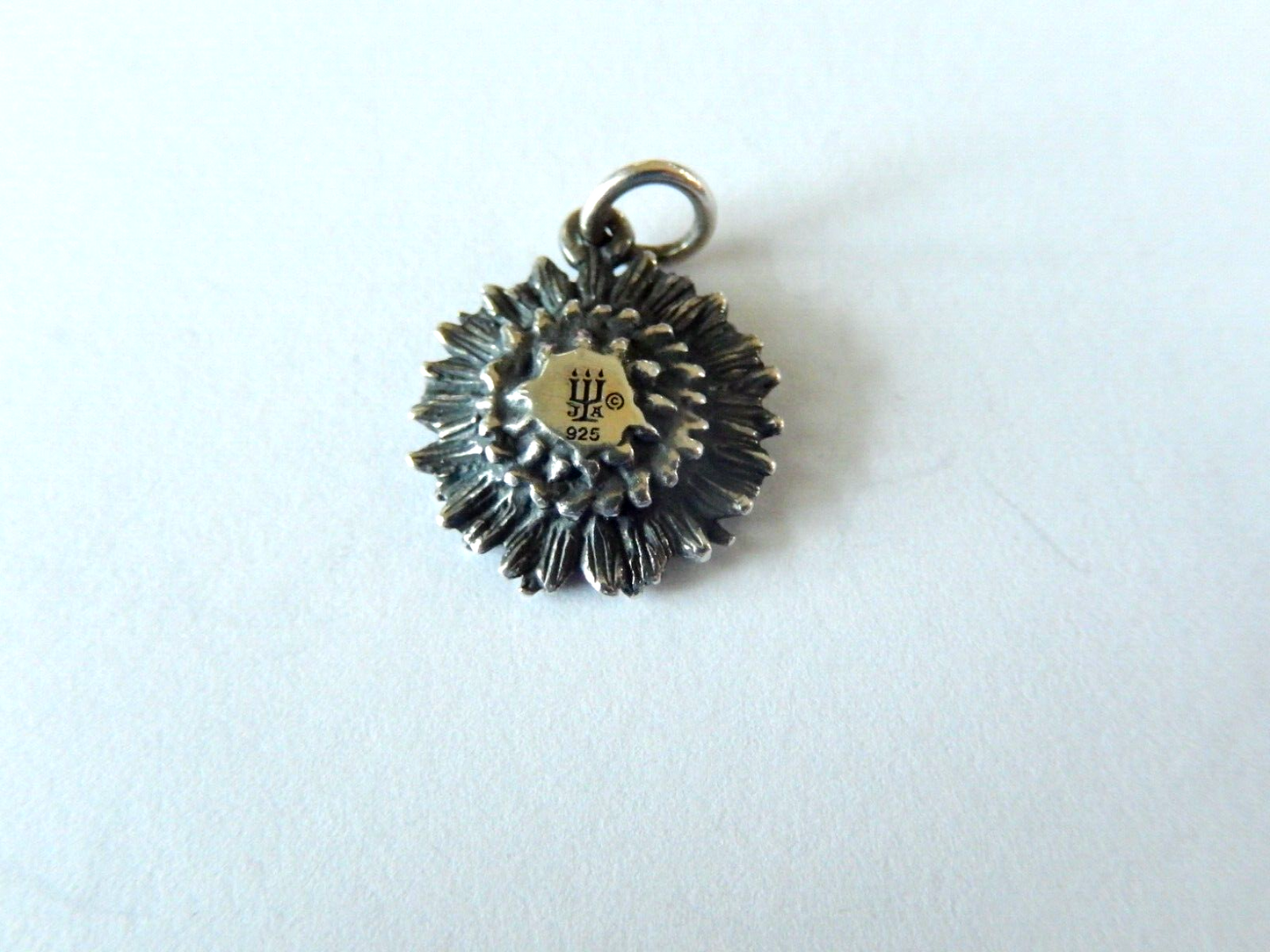 James Avery Retired Sunflower Charm/Pendant Vintage Sterling - HTF