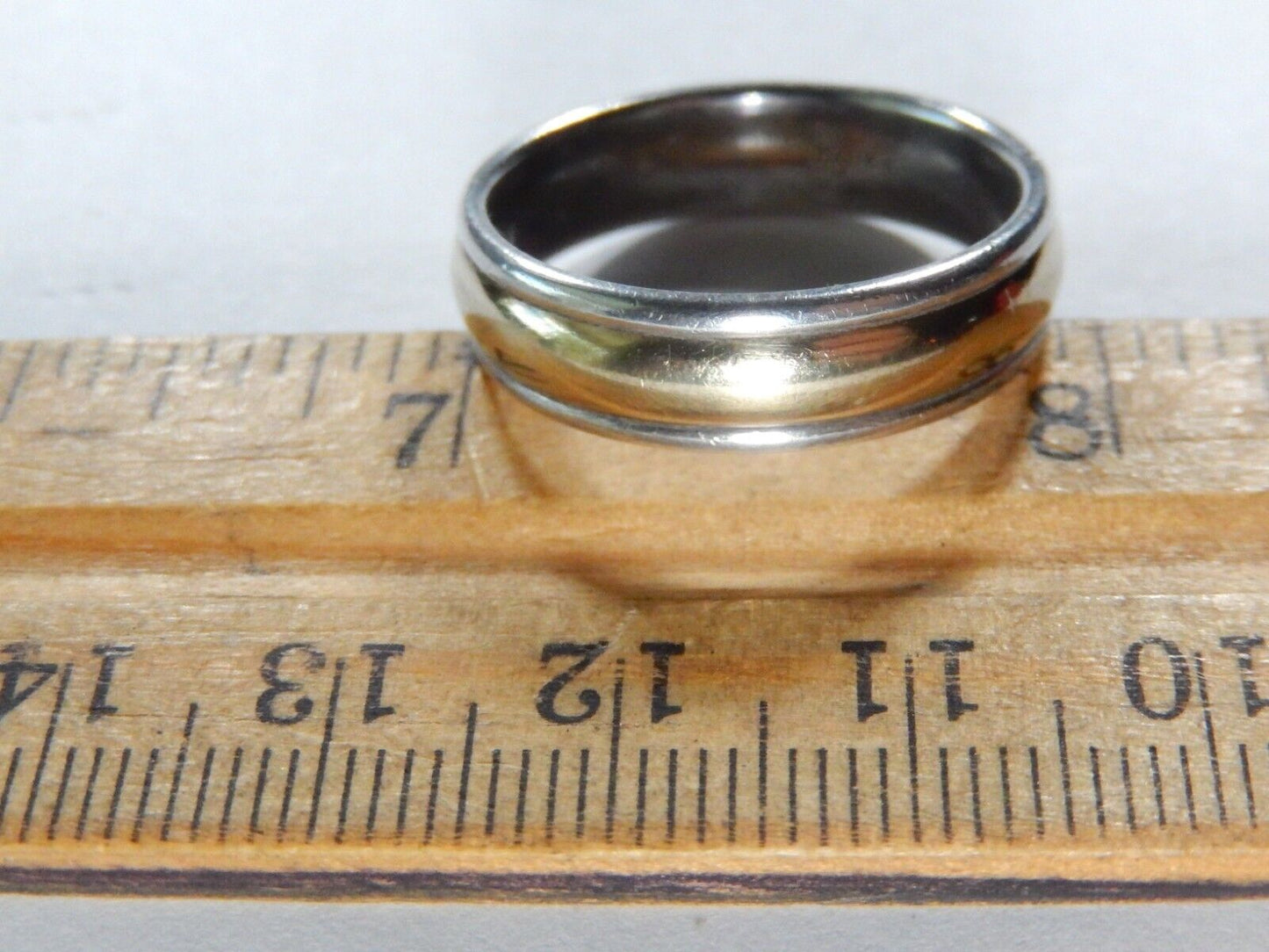 James Avery Simplicity 6.15mm Wedding Band Ring 14k Sterling Silver Sz 10.5