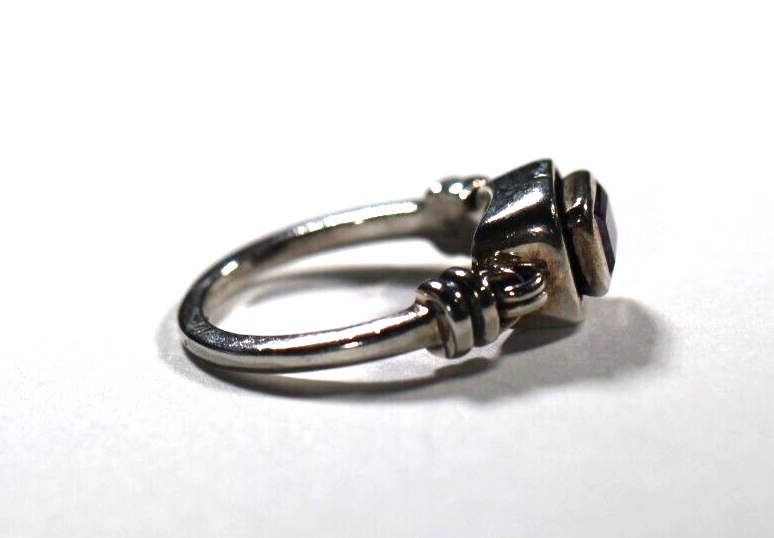 SILPADA Sterling Silver 925 Amethyst Ring Misty Morning Size 9