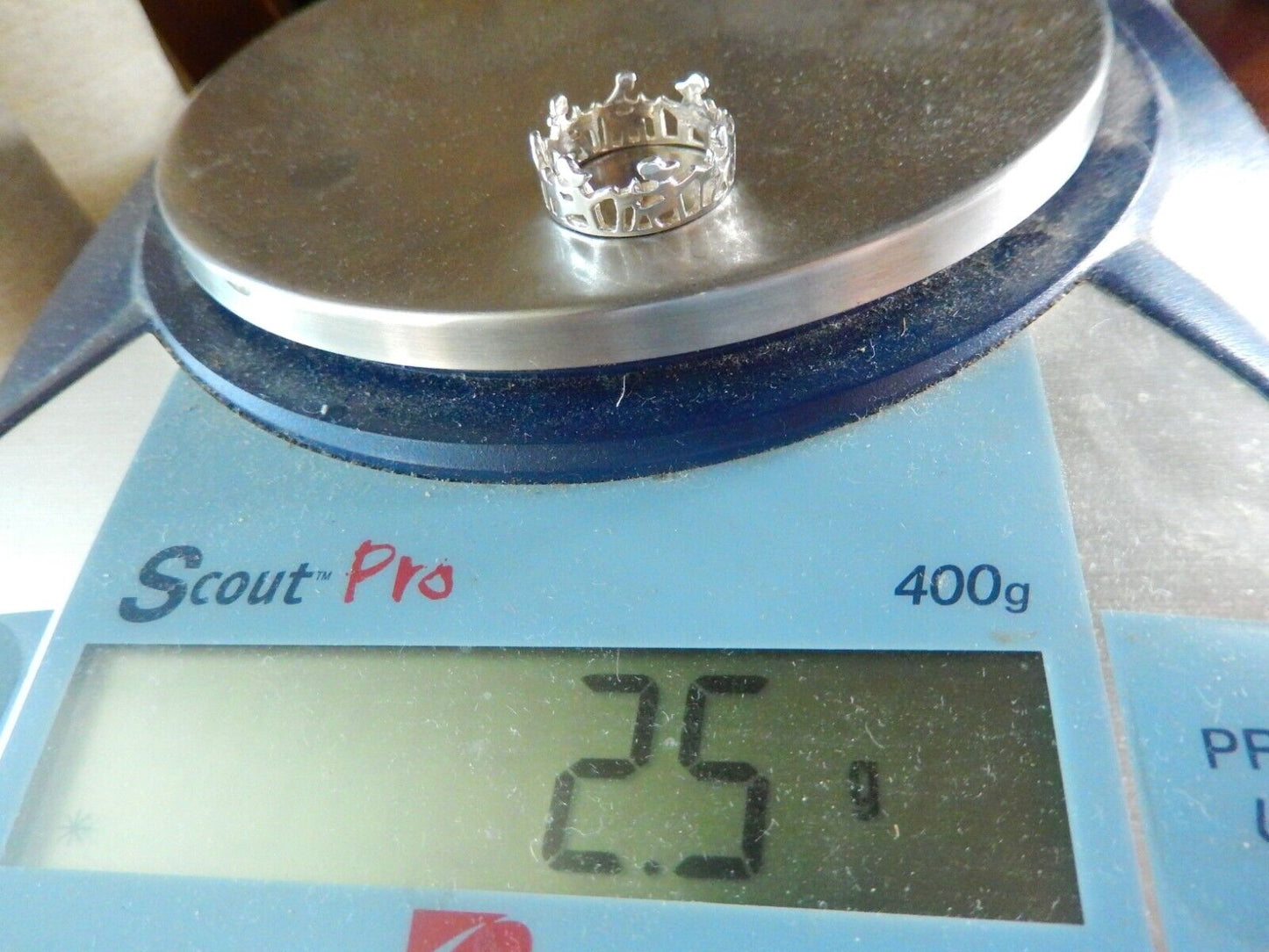*VINTAGE*  SCHOOL DAYS CHILDREN SITTING AT THEIR DESK BAND RING Sz 6.5