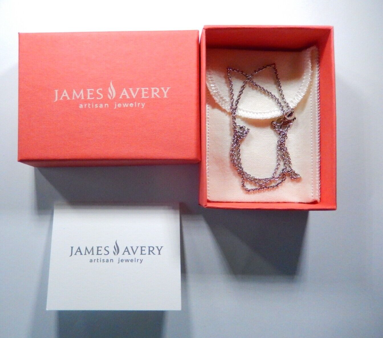 James Avery -Sterling Silver 1.9 mm Light Cable Chain 18 in