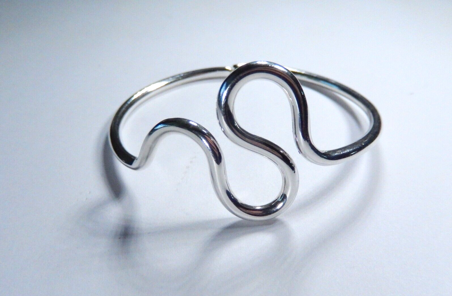 VINTAGE MID CENTURY MODERN STERLING SILVER BRACELET