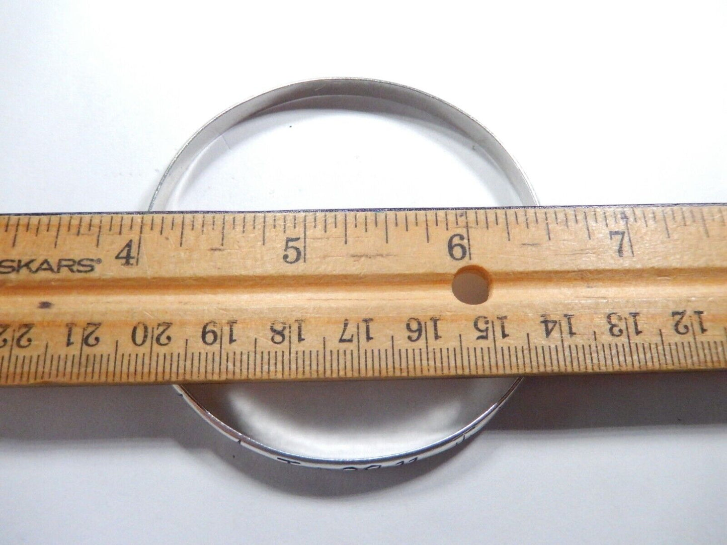 Sterling Silver Bangle Bracelet “For I Know The Plans....Declares " Jer 29:11