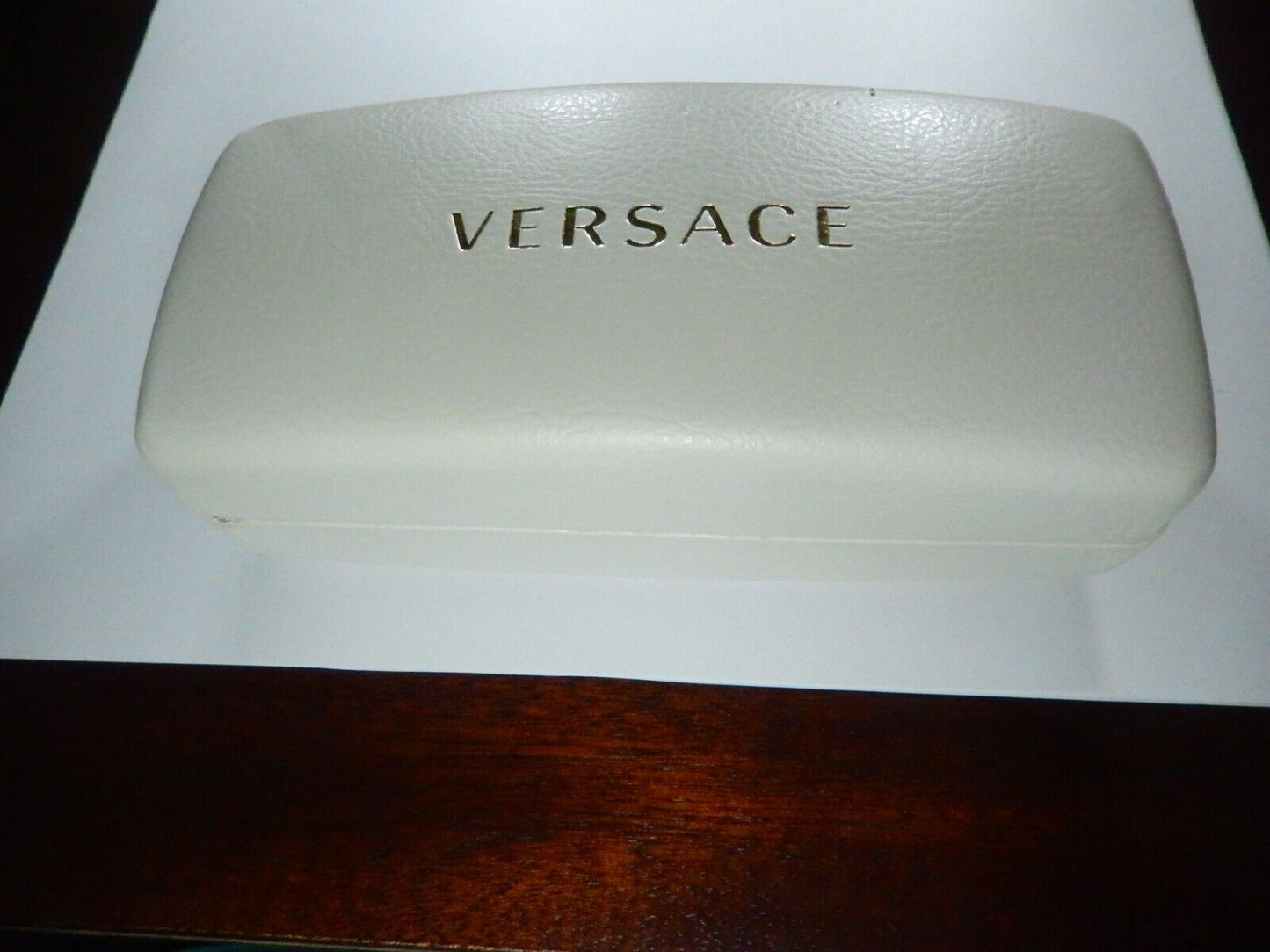 Versace 4044-B Sunglasses Black Silver Coin Medusa Swarovski Crystals With Case