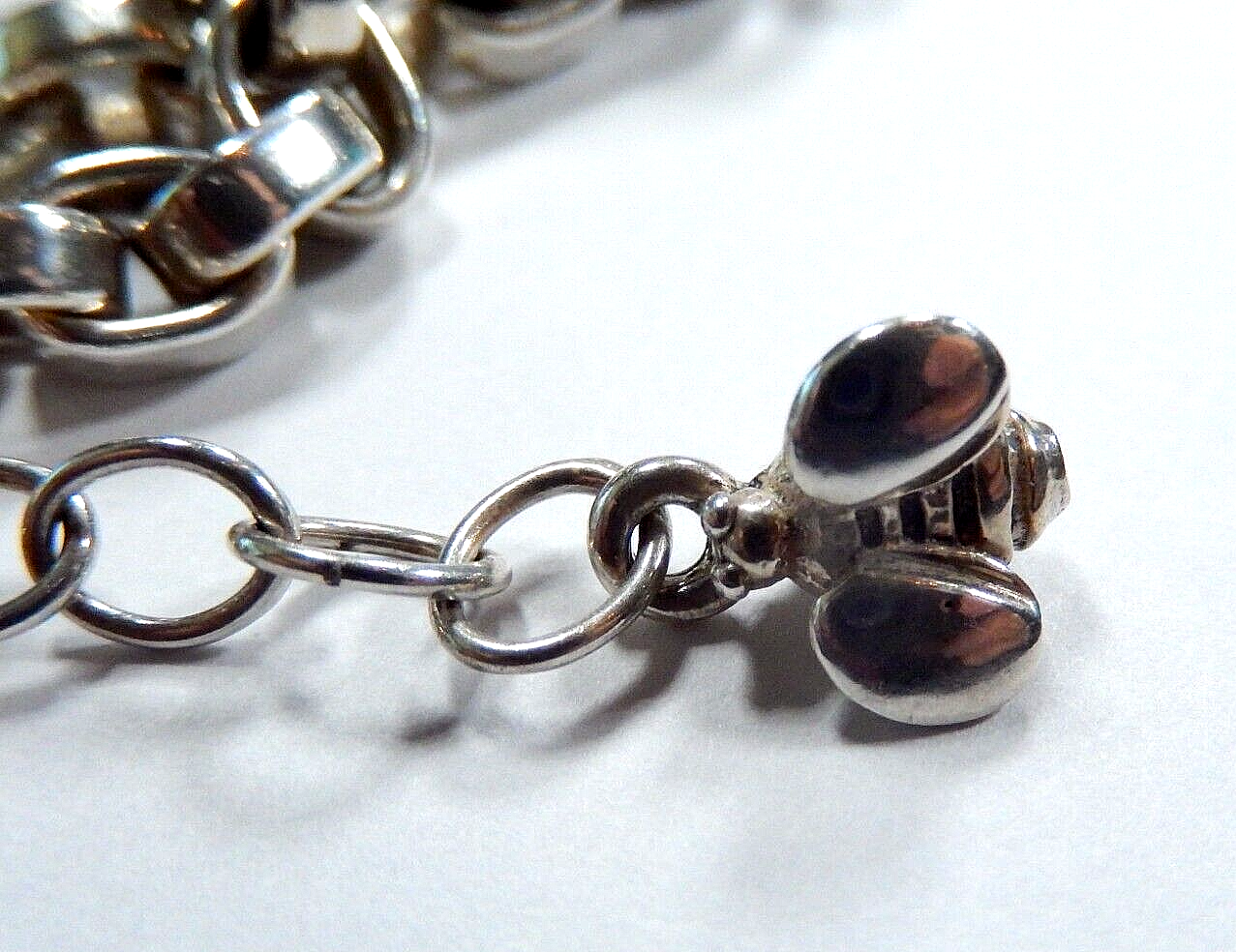 SAINT By SARAH JANE - STERLING SILVER BUMBLE BEE Pendant & 18" CHAIN NECKLACE