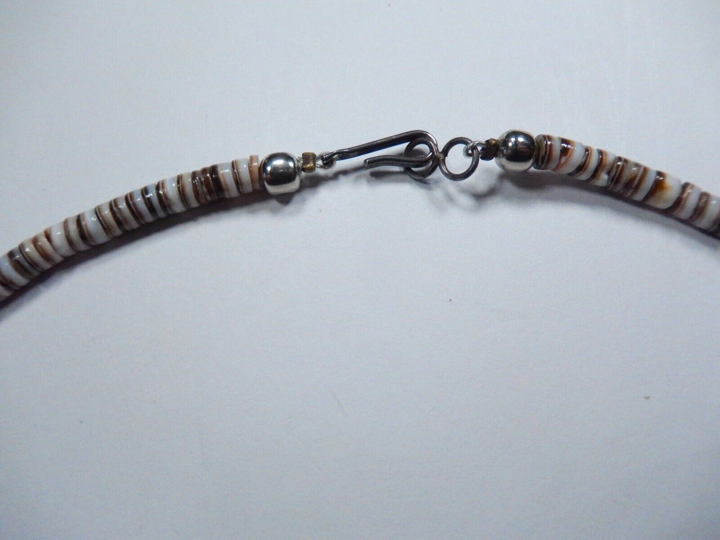 *VINTAGE*  Native American Turquoise Heishi Necklace 85 Grams - 30" Length