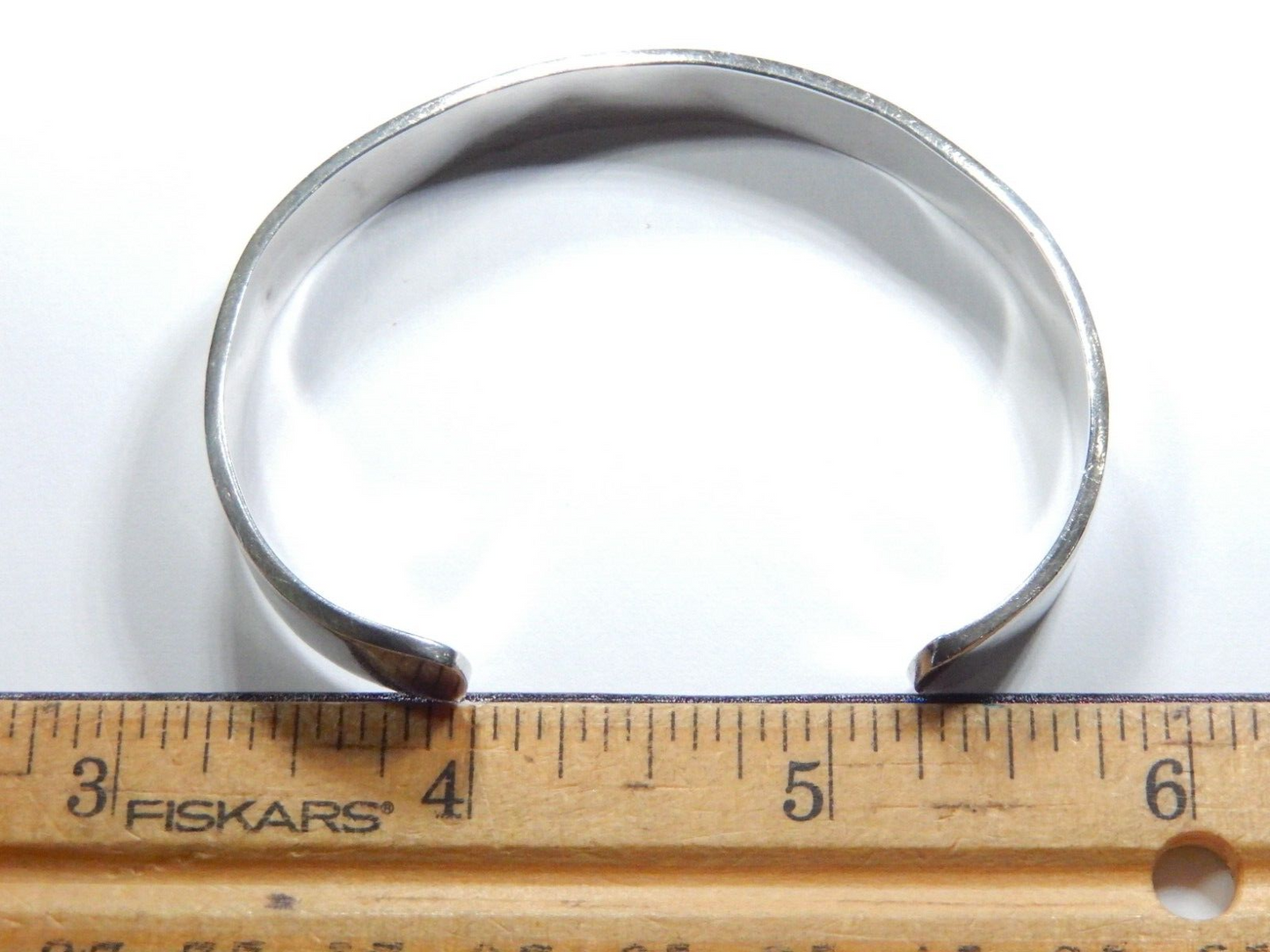 *VINTAGE* TAXCO Sterling Silver and Turquoise INLAY Cuff Bracelet 21.4 GMS