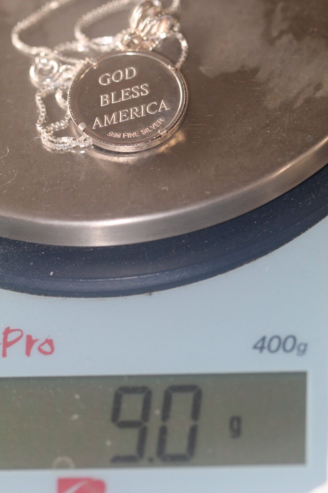 God Bless America 9/11 Spirit of America Highland Mint .999 Silver Coin USA w/18