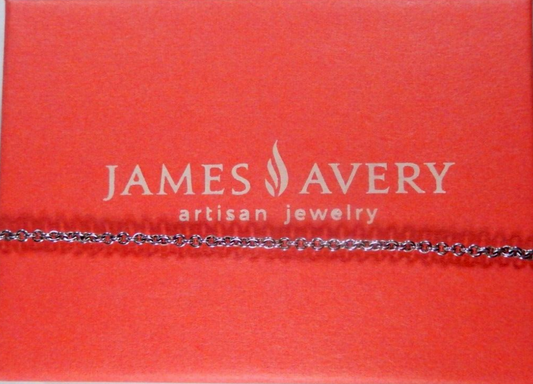 James Avery -Sterling Silver 1.9 mm Light Cable Chain 18 in