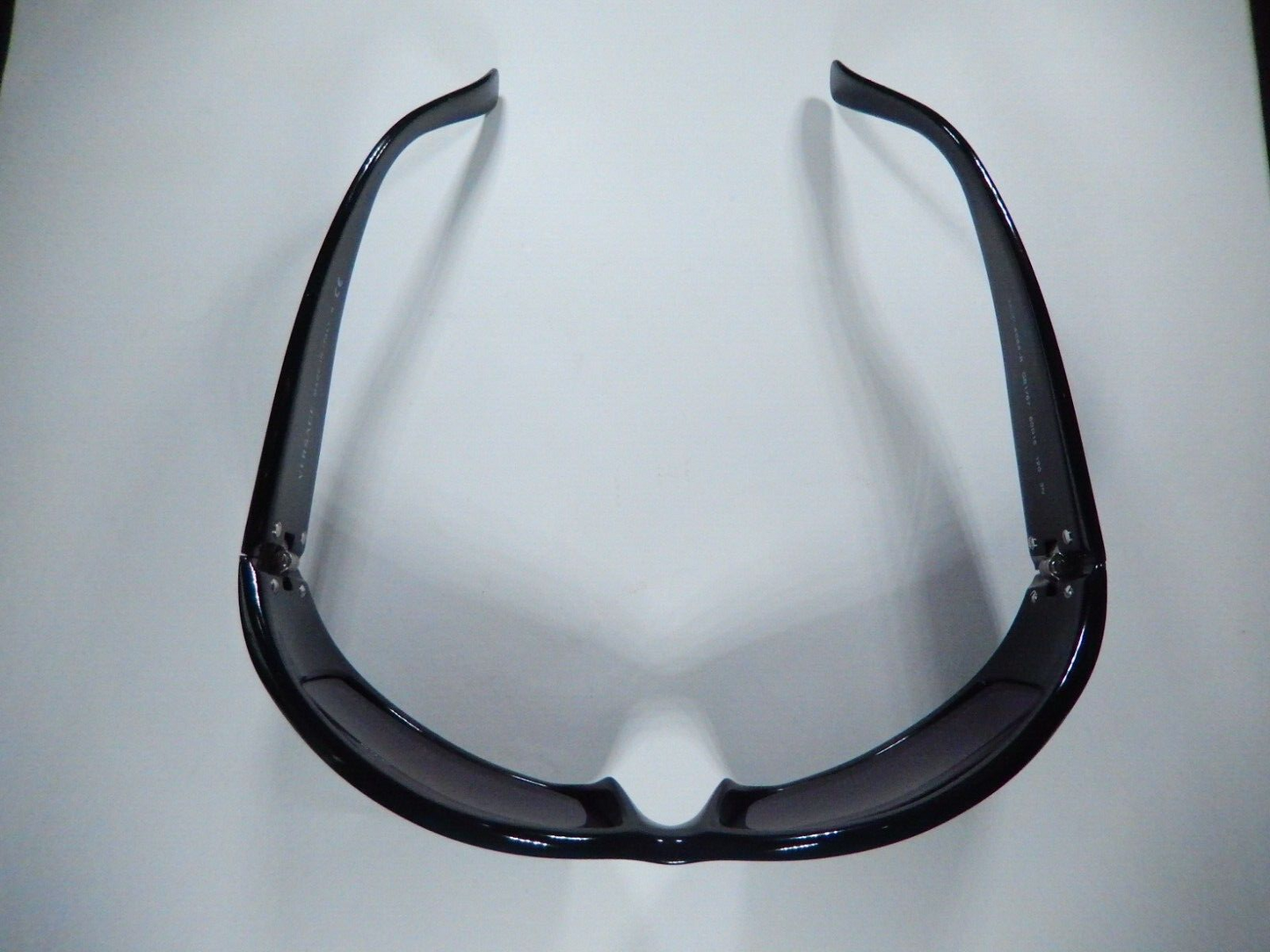 Versace 4044-B Sunglasses Black Silver Coin Medusa Swarovski Crystals With Case