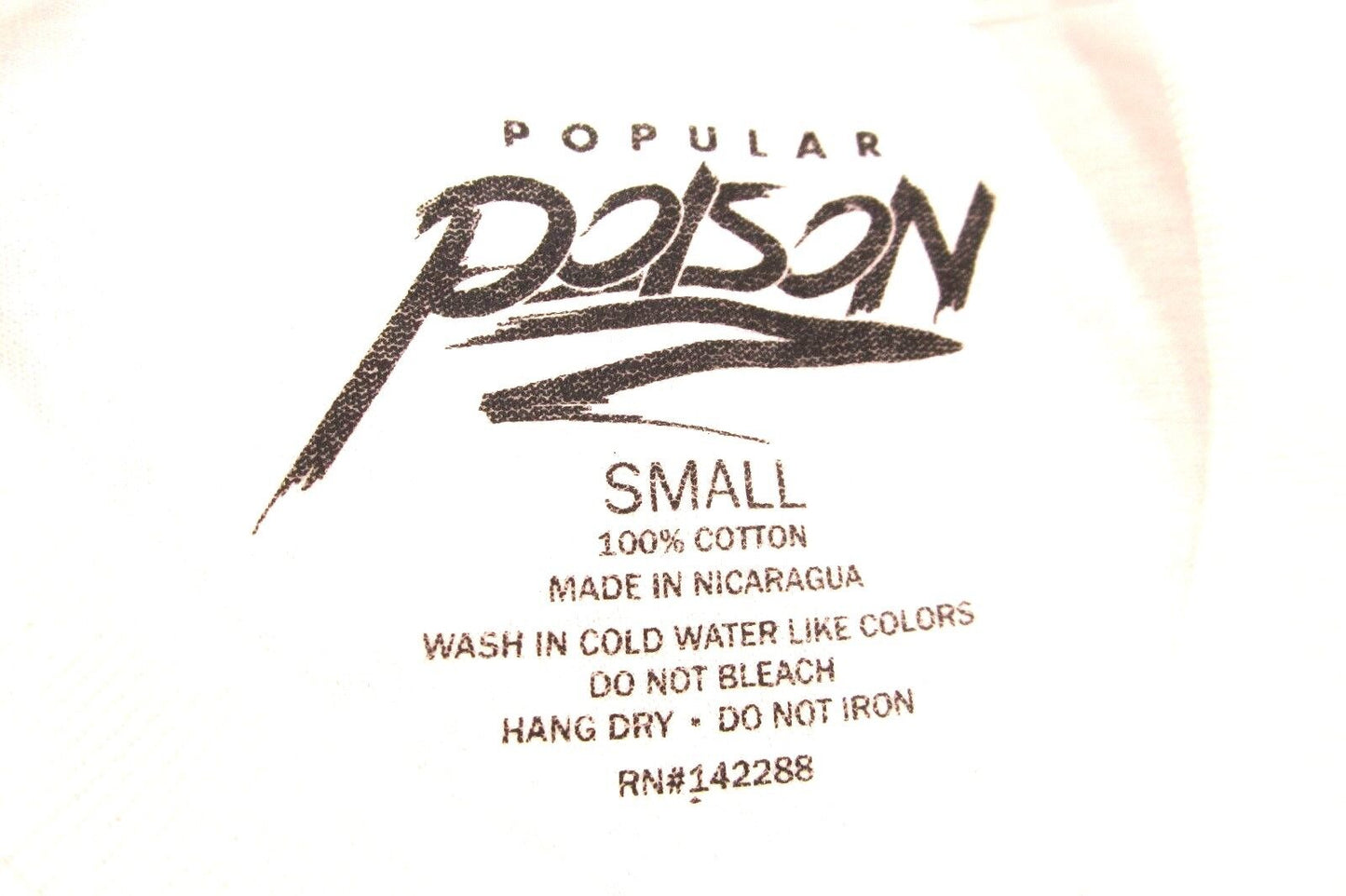 NEW Women's Poison Graphic Band T-Shirt