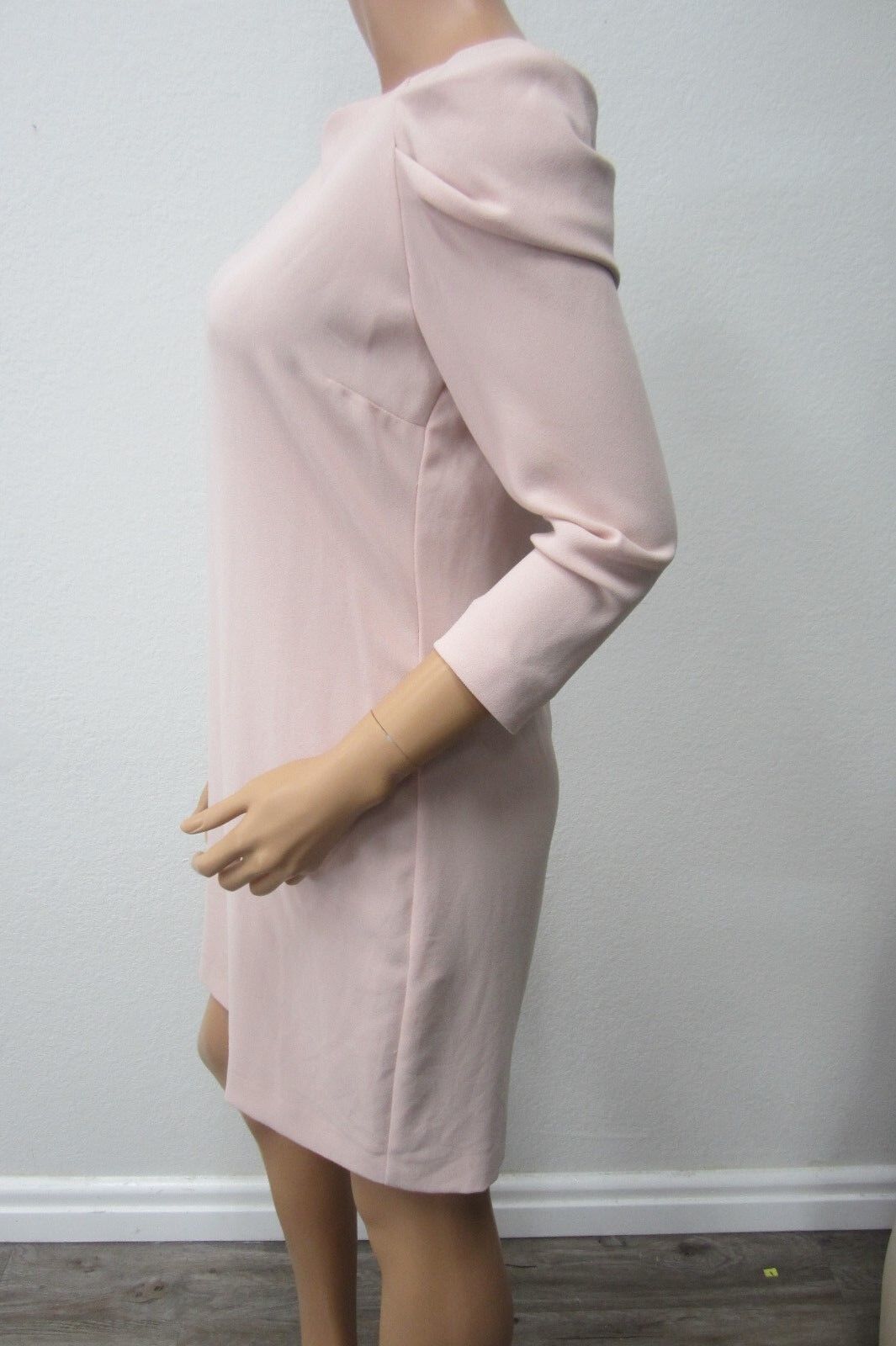 *NWT* ZARA WOMAN - ELEGANT & CLASSY - Solid Dress With 3/4 Sleeves Sz M